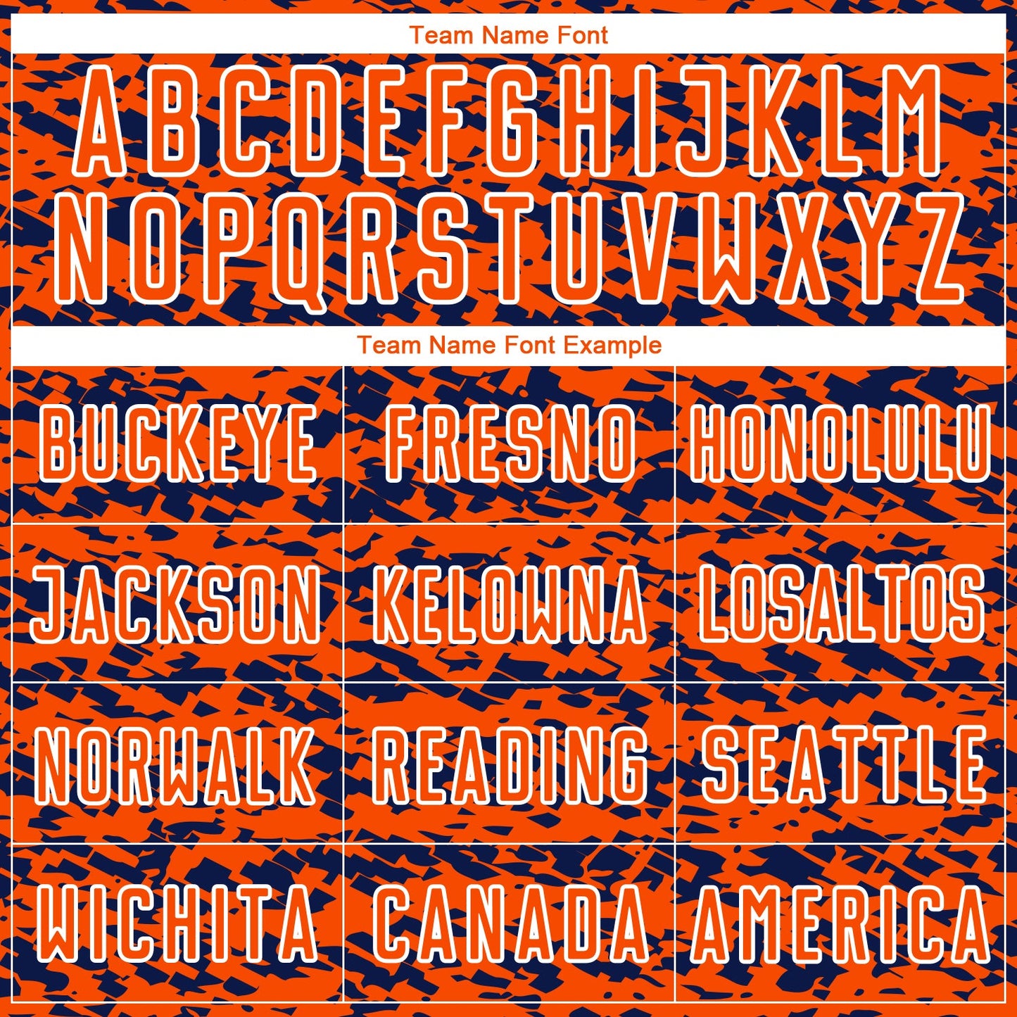 Custom Orange Navy-White Geometric Fragment Splatter Sublimation Soccer Uniform Jersey view 5