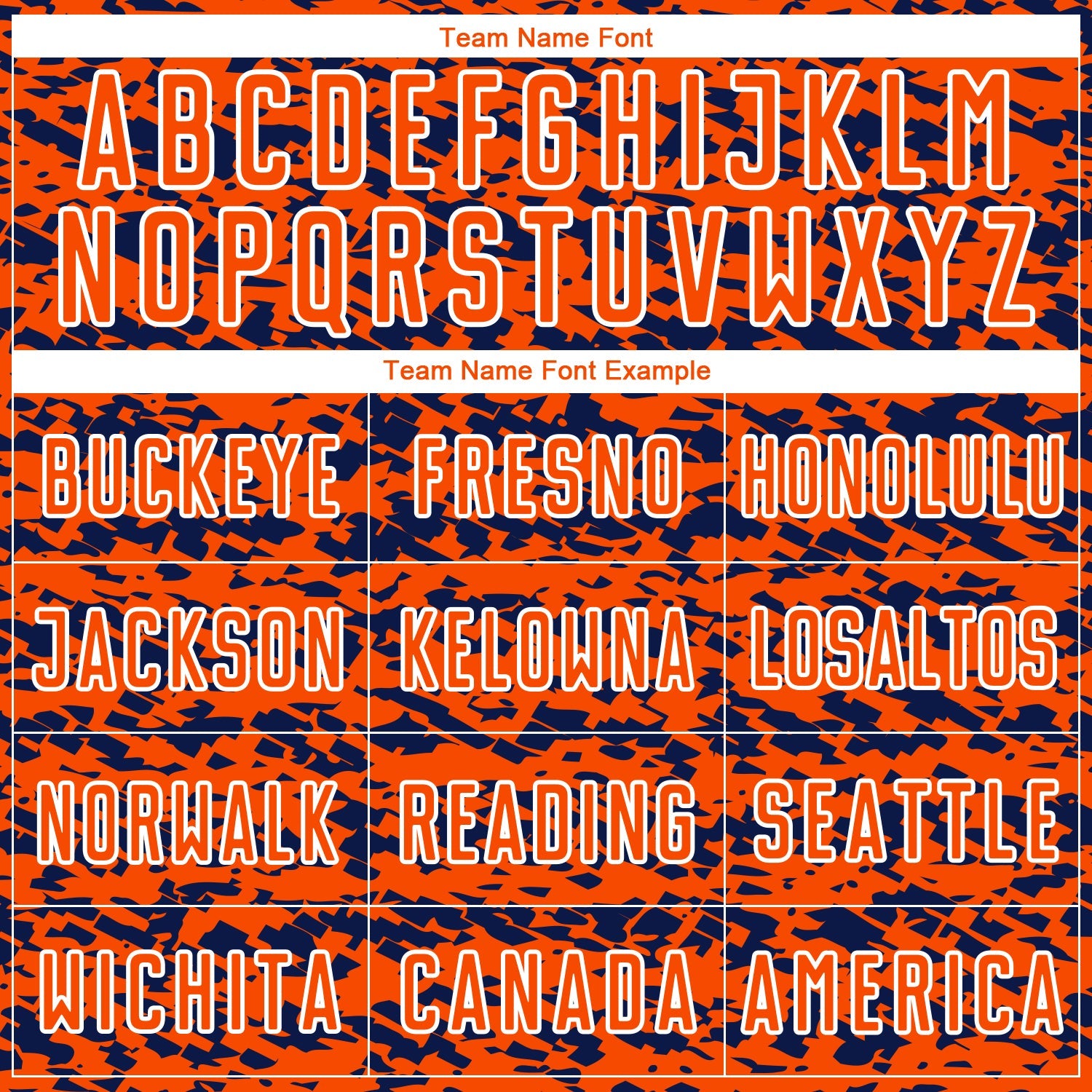 Custom Orange Navy-White Geometric Fragment Splatter Sublimation Soccer Uniform Jersey view 5