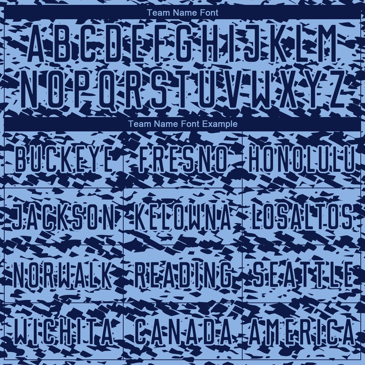 Custom Light Blue-Navy Geometric Fragment Splatter Sublimation Soccer Uniform Jersey view 5