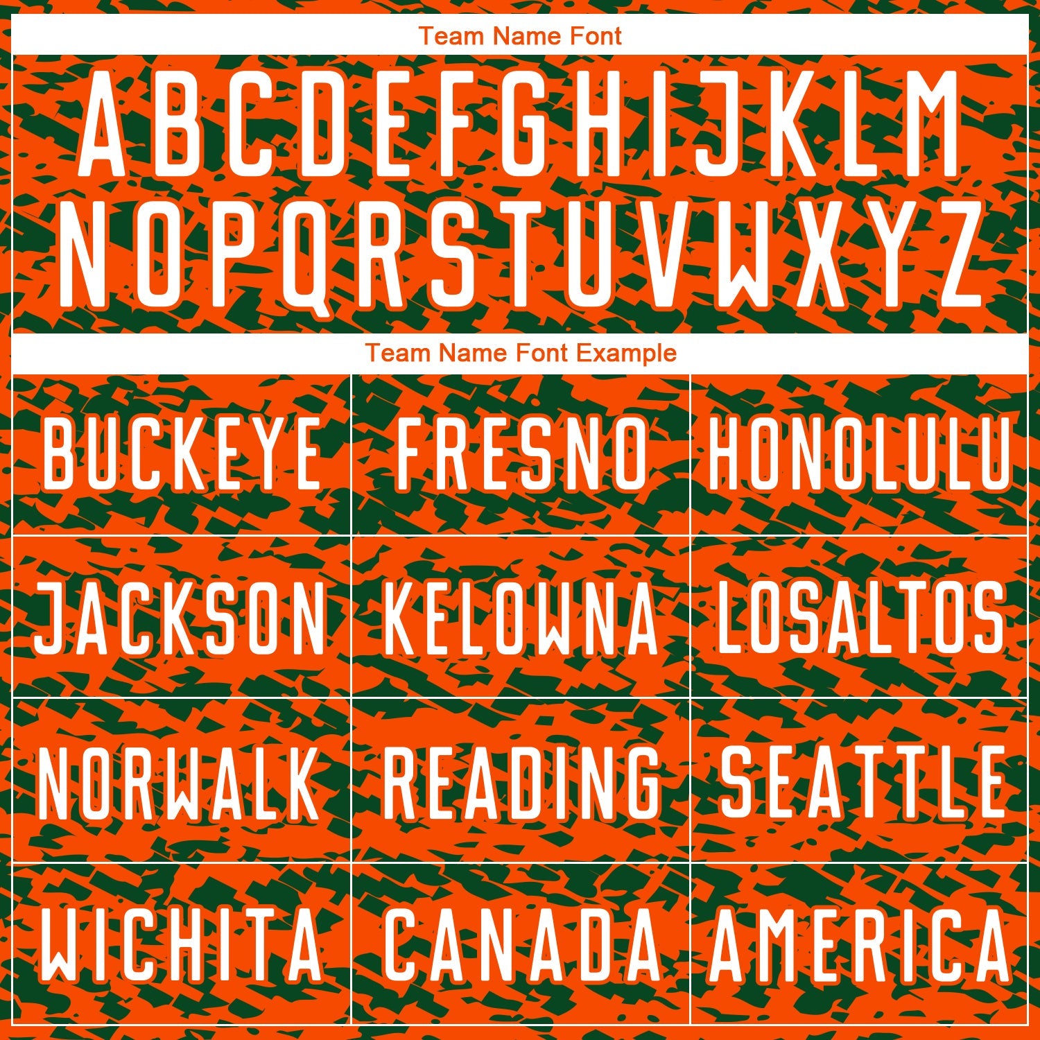 Custom Orange White-Green Geometric Fragment Splatter Sublimation Soccer Uniform Jersey view 5