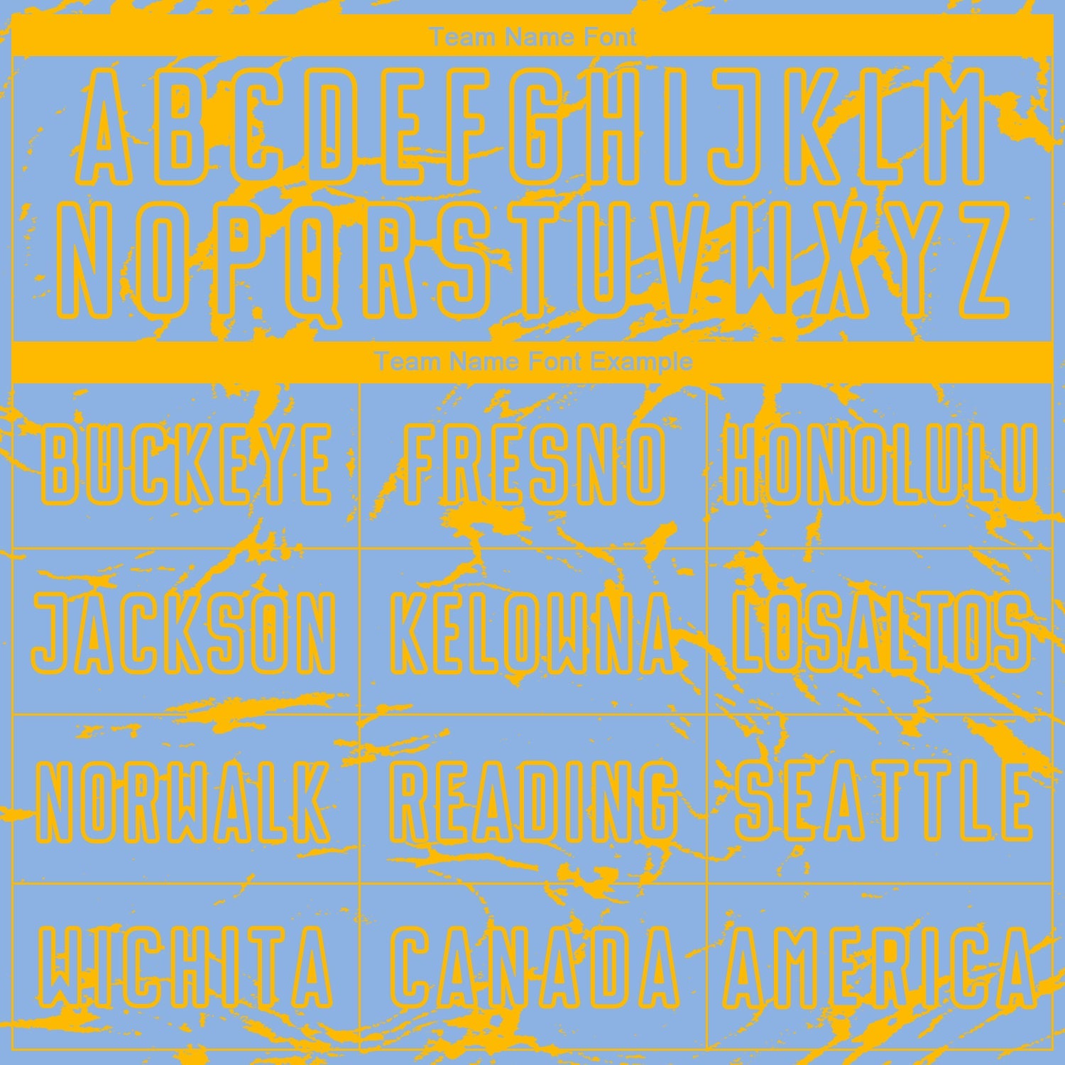 Custom Light Blue-Gold Abstract Fluid Marble Sublimation Soccer Uniform Jersey view 5