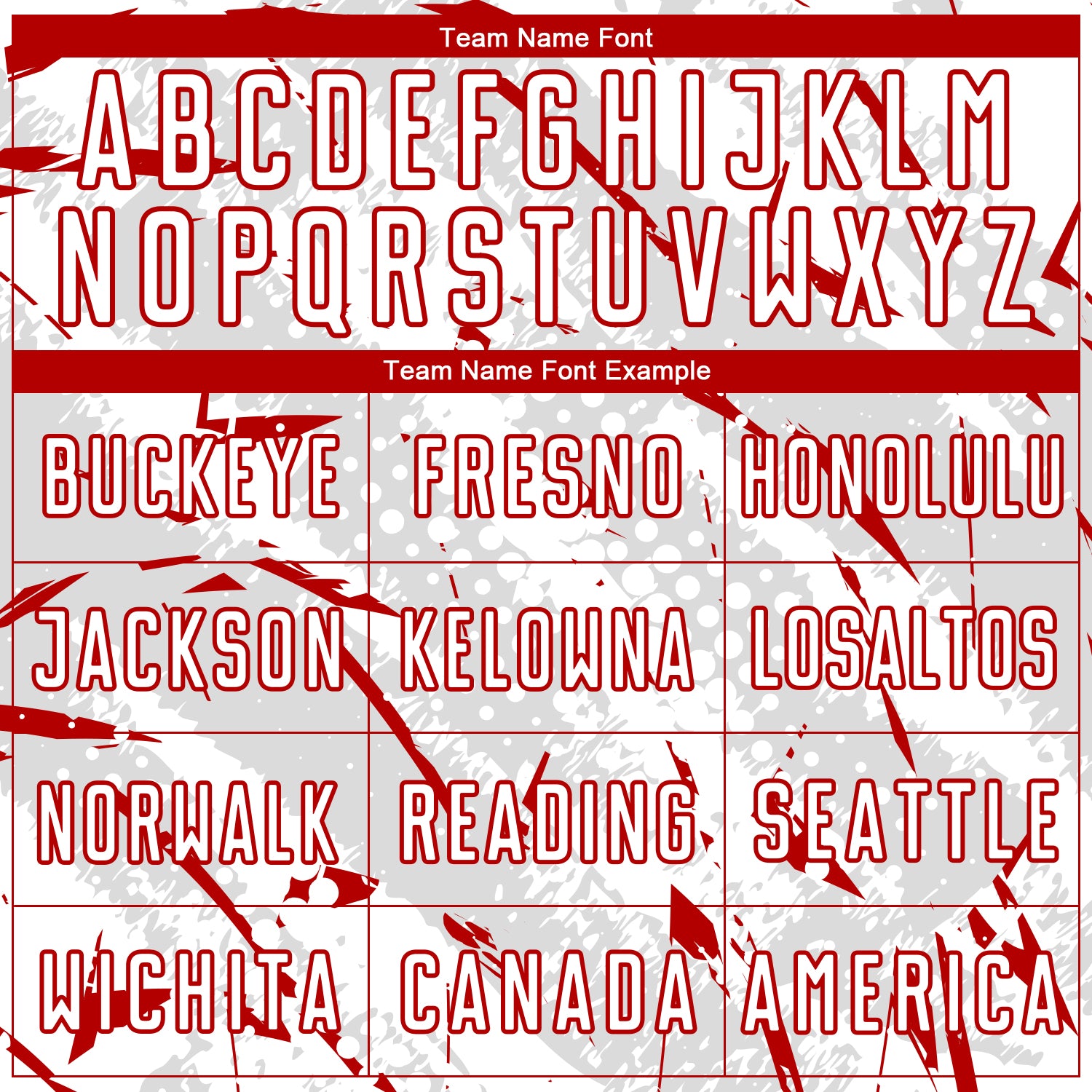 Custom White Red-Gray Brush Stroke Slashes And Dot Grid Sublimation Soccer Uniform Jersey view 5