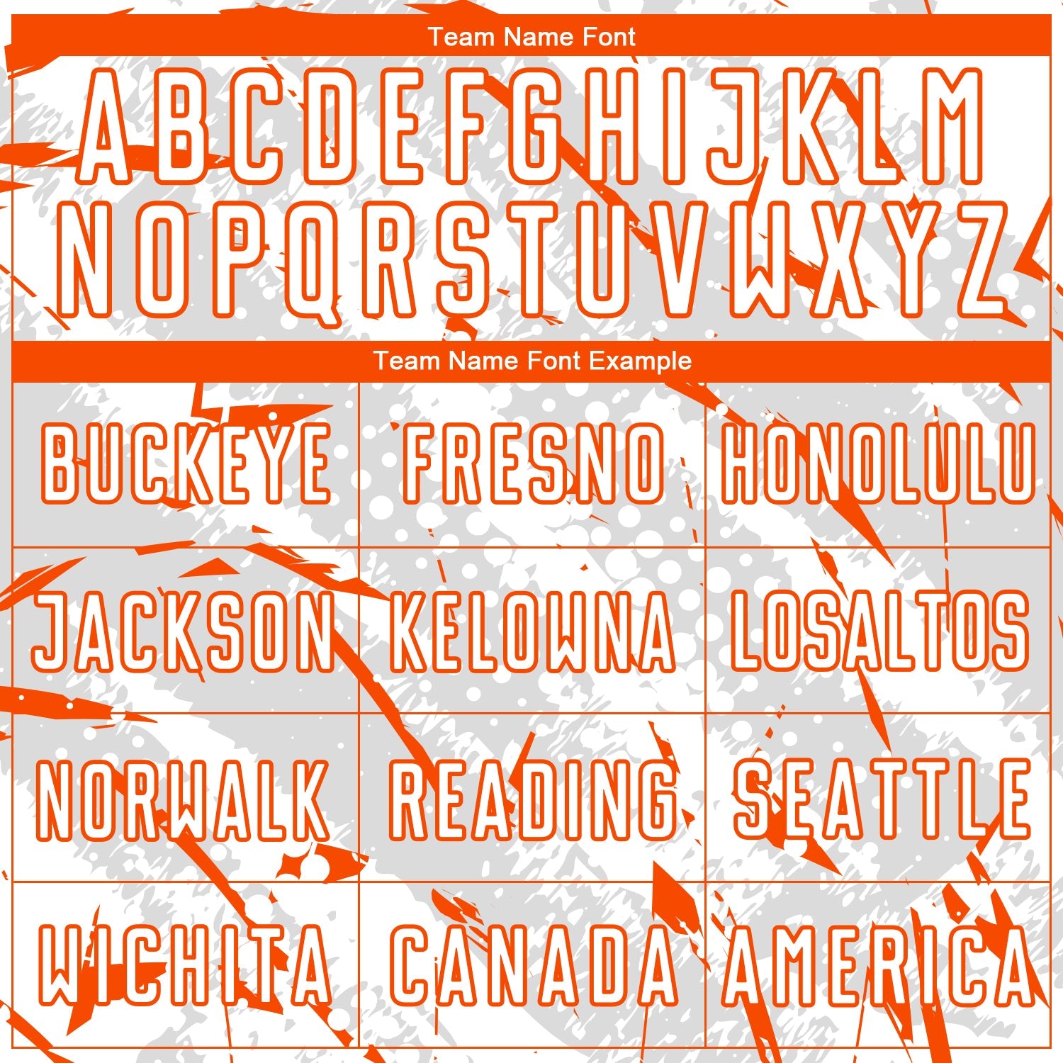Custom White Orange-Gray Brush Stroke Slashes And Dot Grid Sublimation Soccer Uniform Jersey view 5