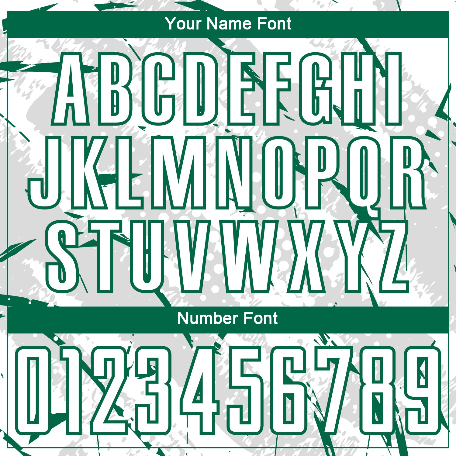 Custom White Kelly Green-Gray Brush Stroke Slashes And Dot Grid Sublimation Soccer Uniform Jersey view 6