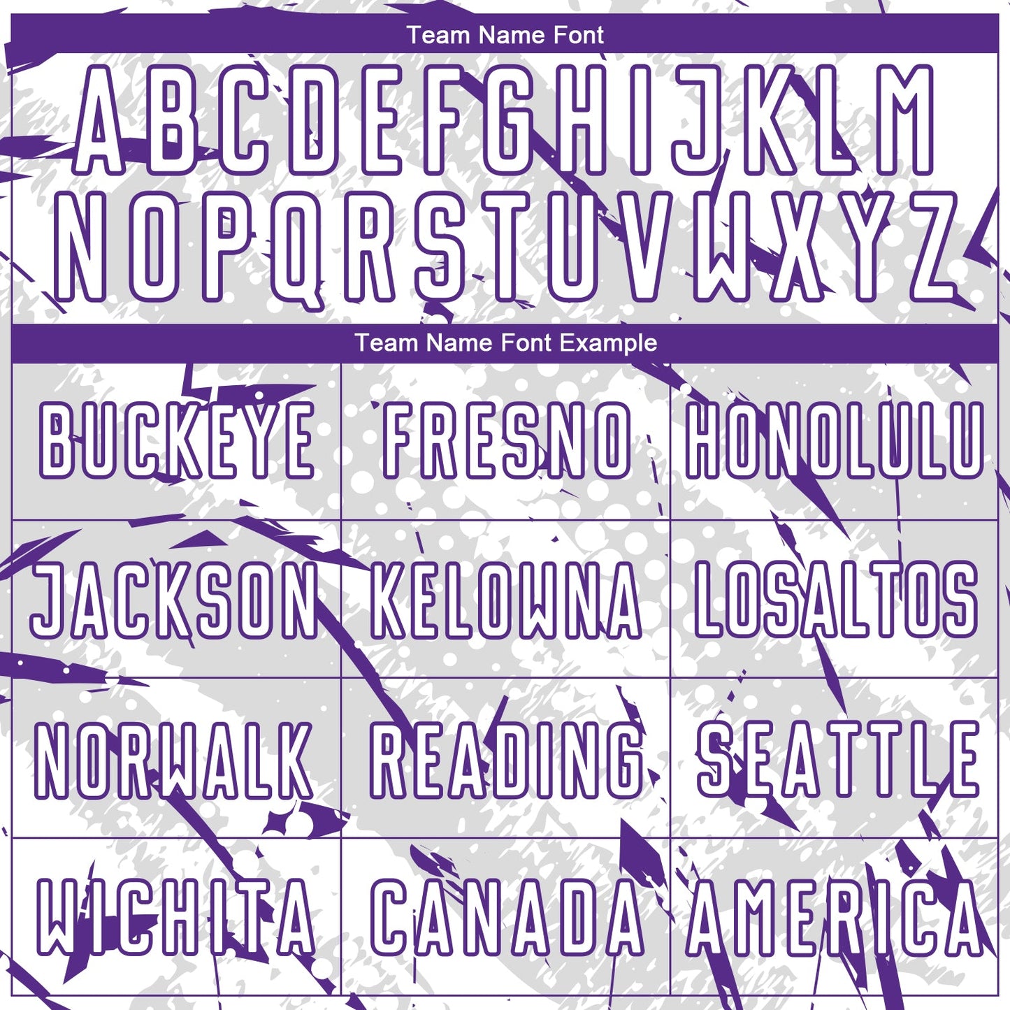 Custom White Purple-Gray Brush Stroke Slashes And Dot Grid Sublimation Soccer Uniform Jersey view 5