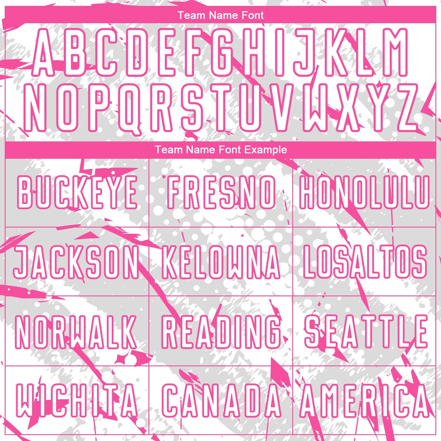 Custom White Pink-Gray Brush Stroke Slashes And Dot Grid Sublimation Soccer Uniform Jersey view 5