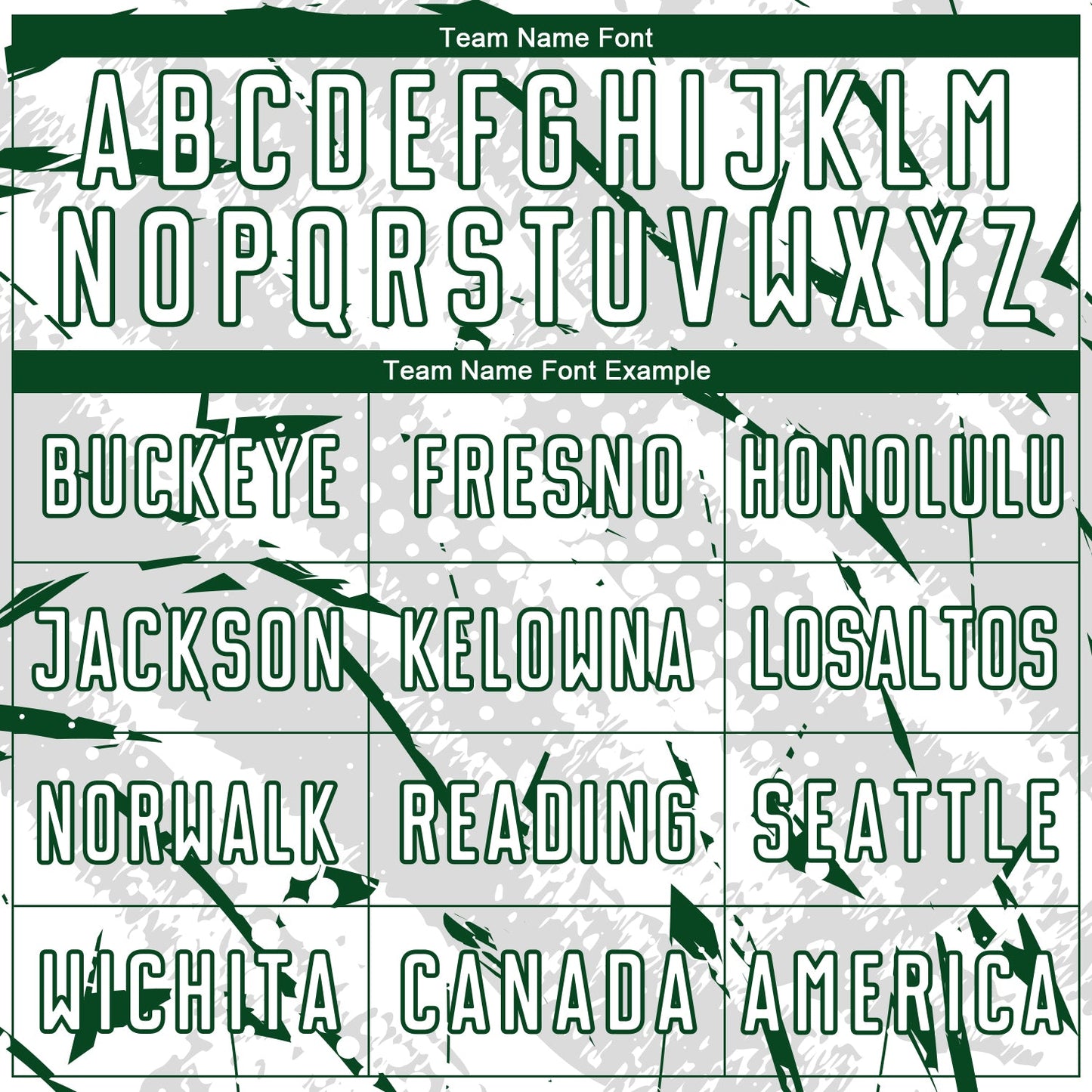 Custom White Green-Gray Brush Stroke Slashes And Dot Grid Sublimation Soccer Uniform Jersey view 5