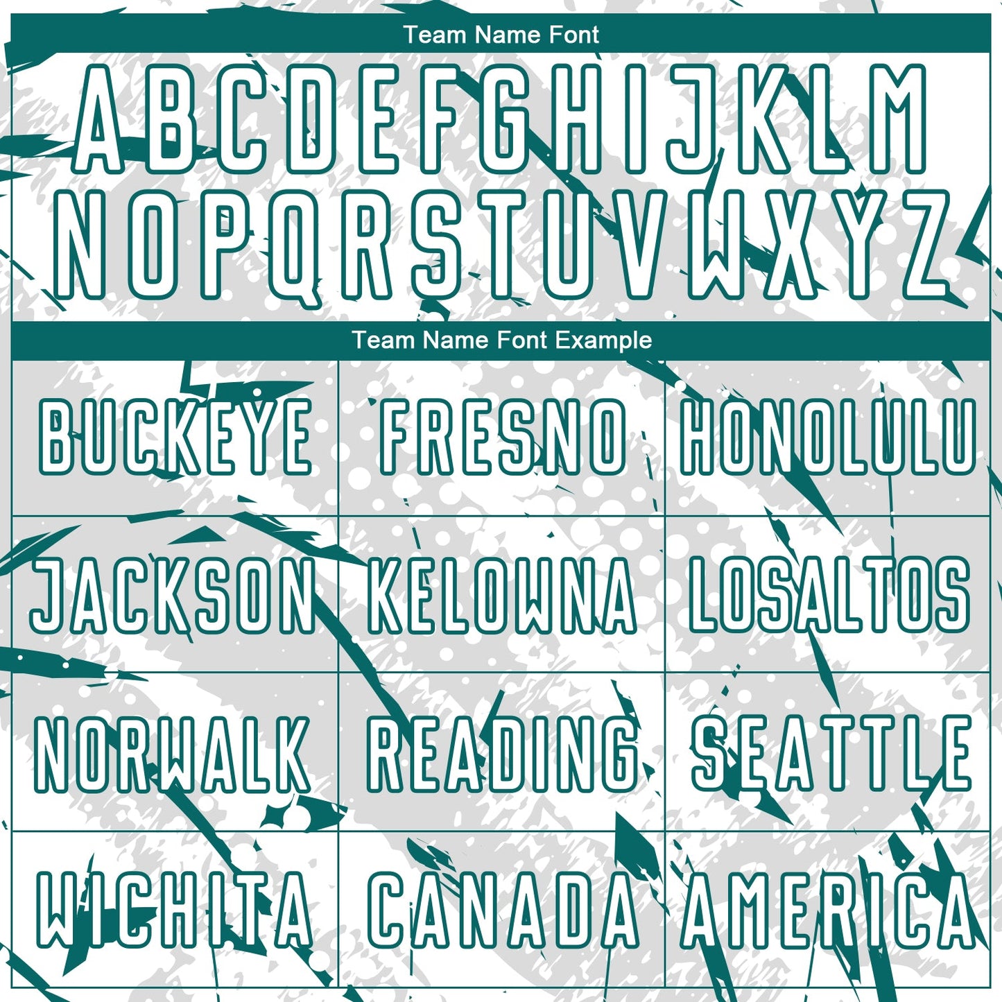 Custom White Teal-Gray Brush Stroke Slashes And Dot Grid Sublimation Soccer Uniform Jersey view 5