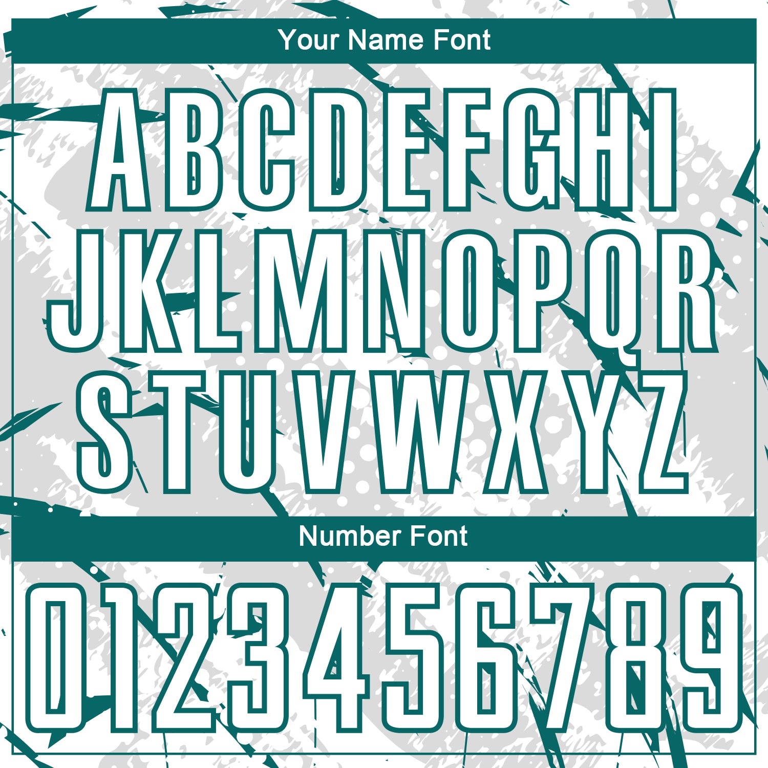 Custom White Teal-Gray Brush Stroke Slashes And Dot Grid Sublimation Soccer Uniform Jersey view 6