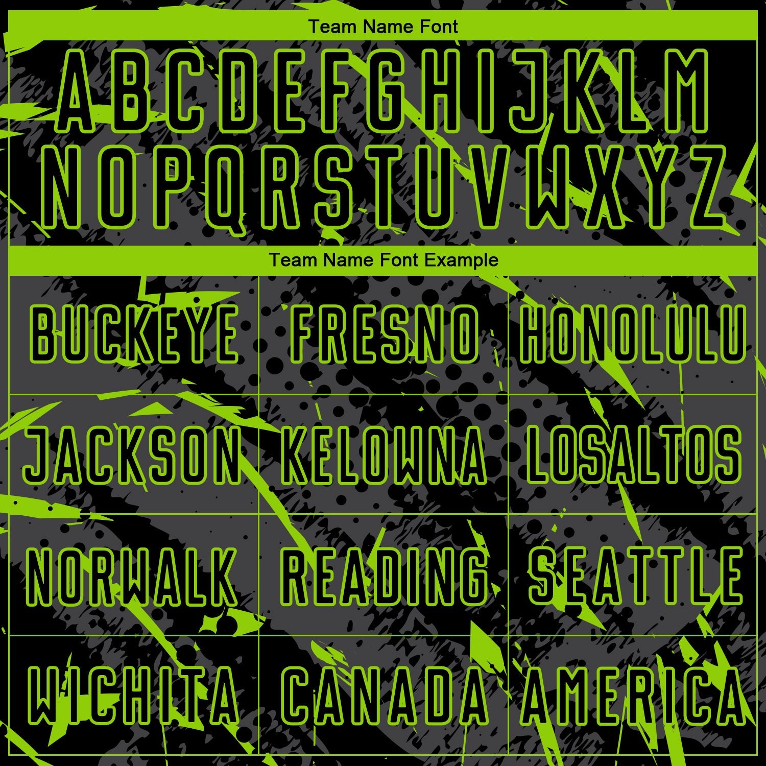Custom Black Neon Green-Gray Brush Stroke Slashes And Dot Grid Sublimation Soccer Uniform Jersey view 5