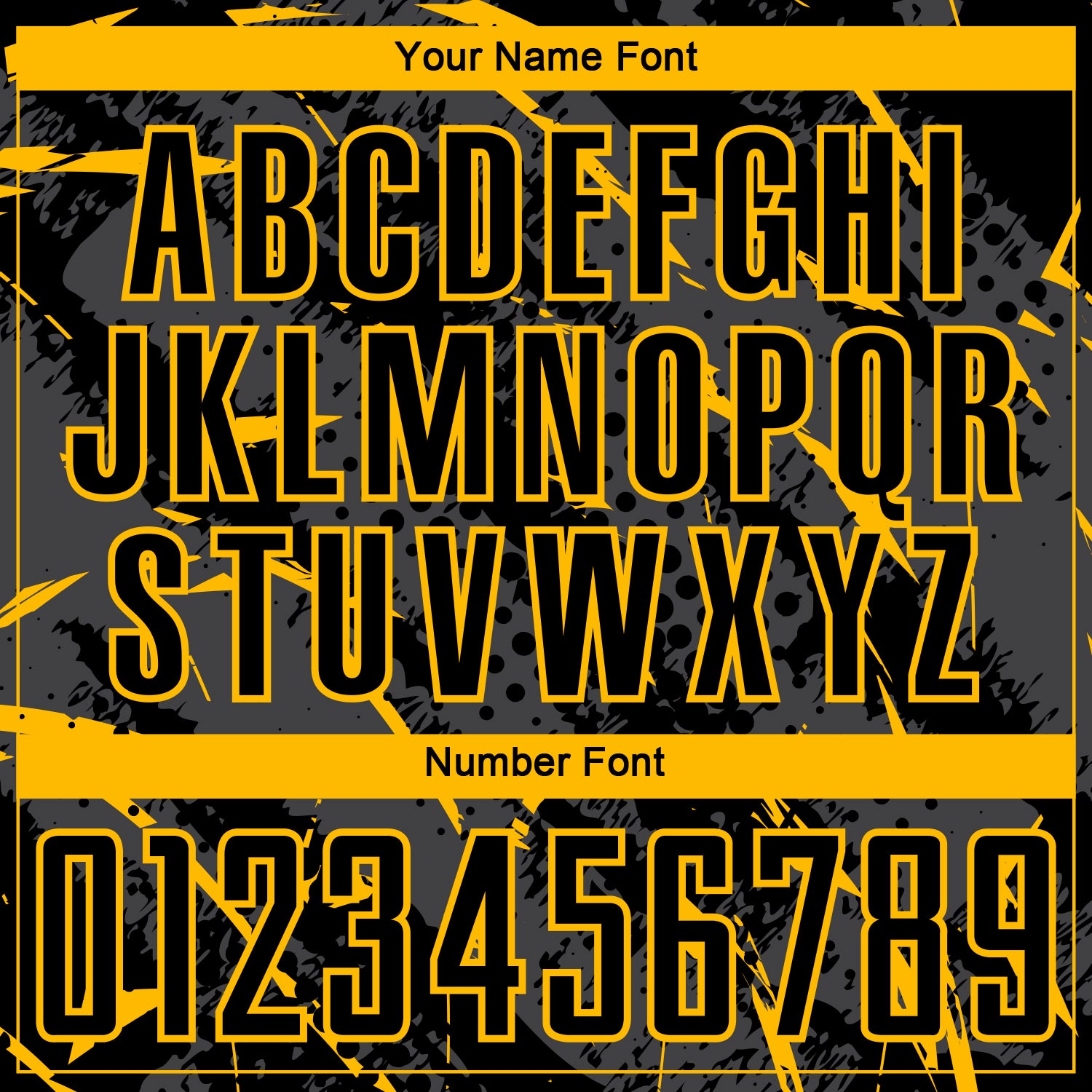 Custom Black Gold-Gray Brush Stroke Slashes And Dot Grid Sublimation Soccer Uniform Jersey view 6