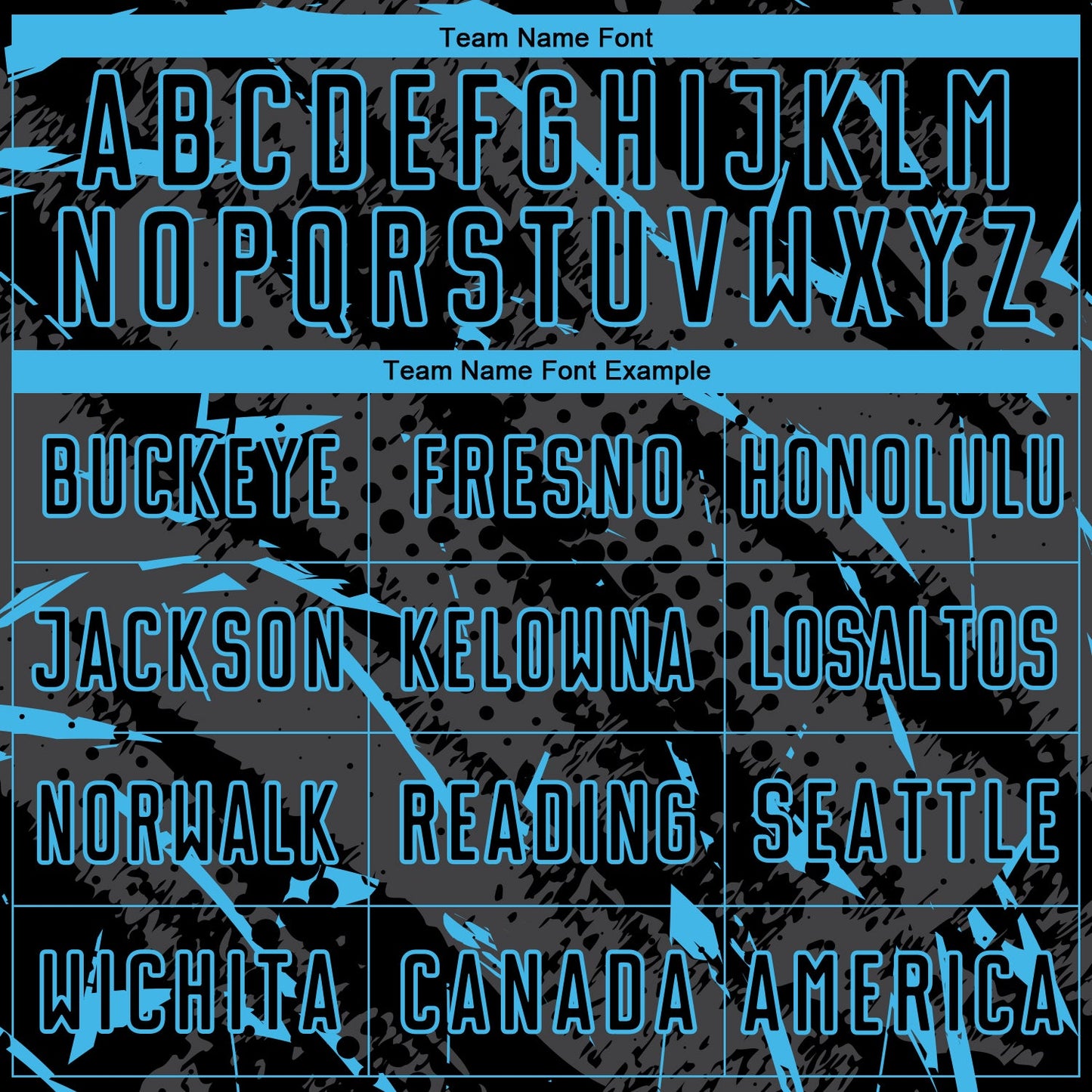 Custom Black Sky Blue-Gray Brush Stroke Slashes And Dot Grid Sublimation Soccer Uniform Jersey view 5