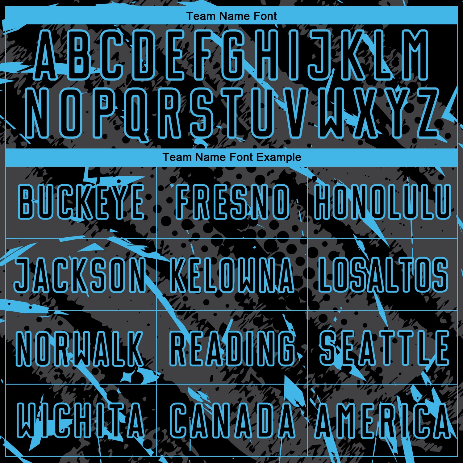Custom Black Sky Blue-Gray Brush Stroke Slashes And Dot Grid Sublimation Soccer Uniform Jersey view 5