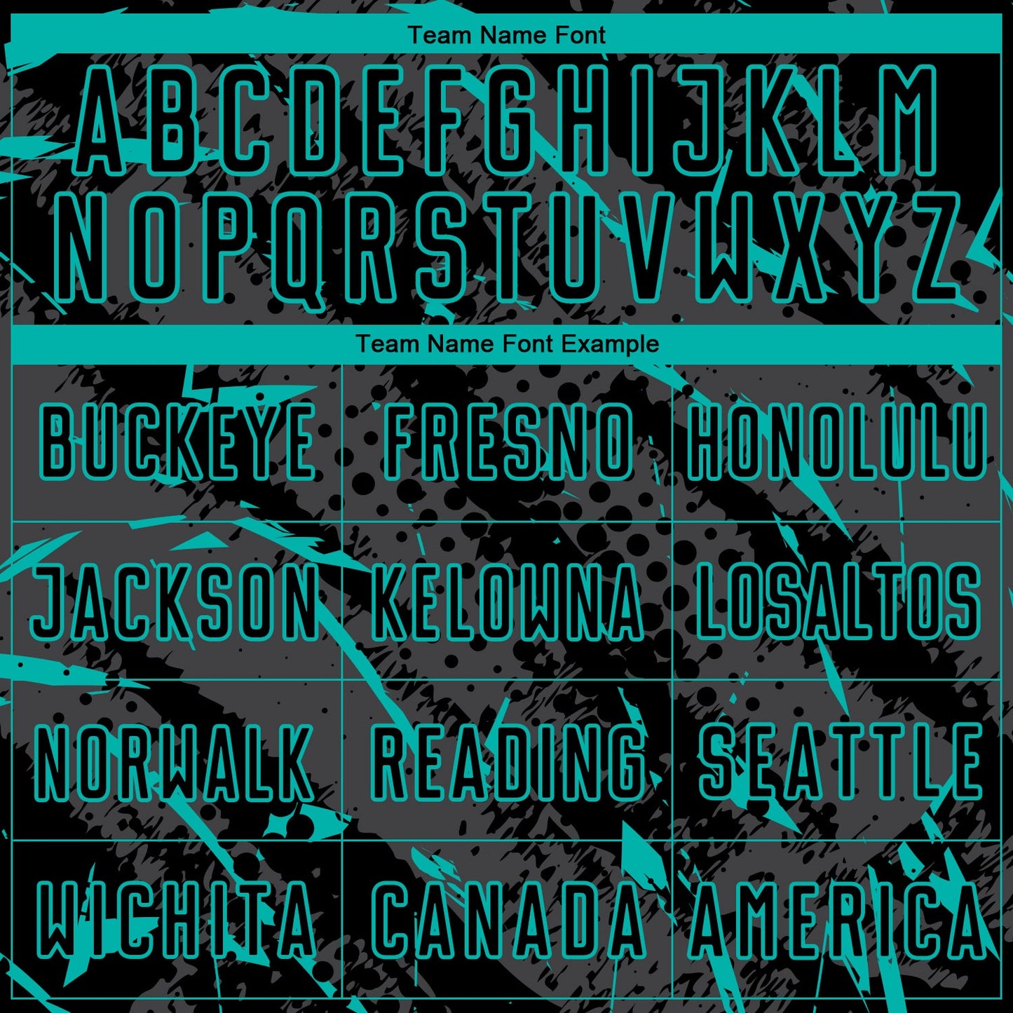 Custom Black Aqua-Gray Brush Stroke Slashes And Dot Grid Sublimation Soccer Uniform Jersey view 5
