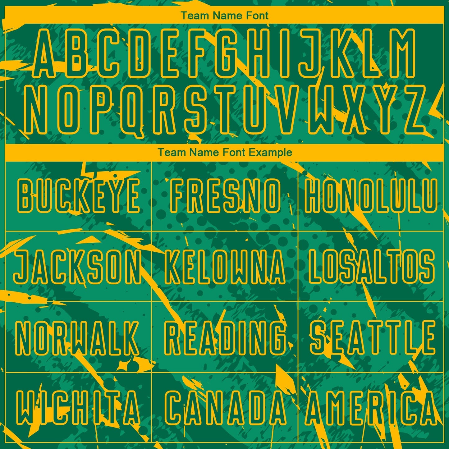 Custom Kelly Green-Gold Brush Stroke Slashes And Dot Grid Sublimation Soccer Uniform Jersey view 5