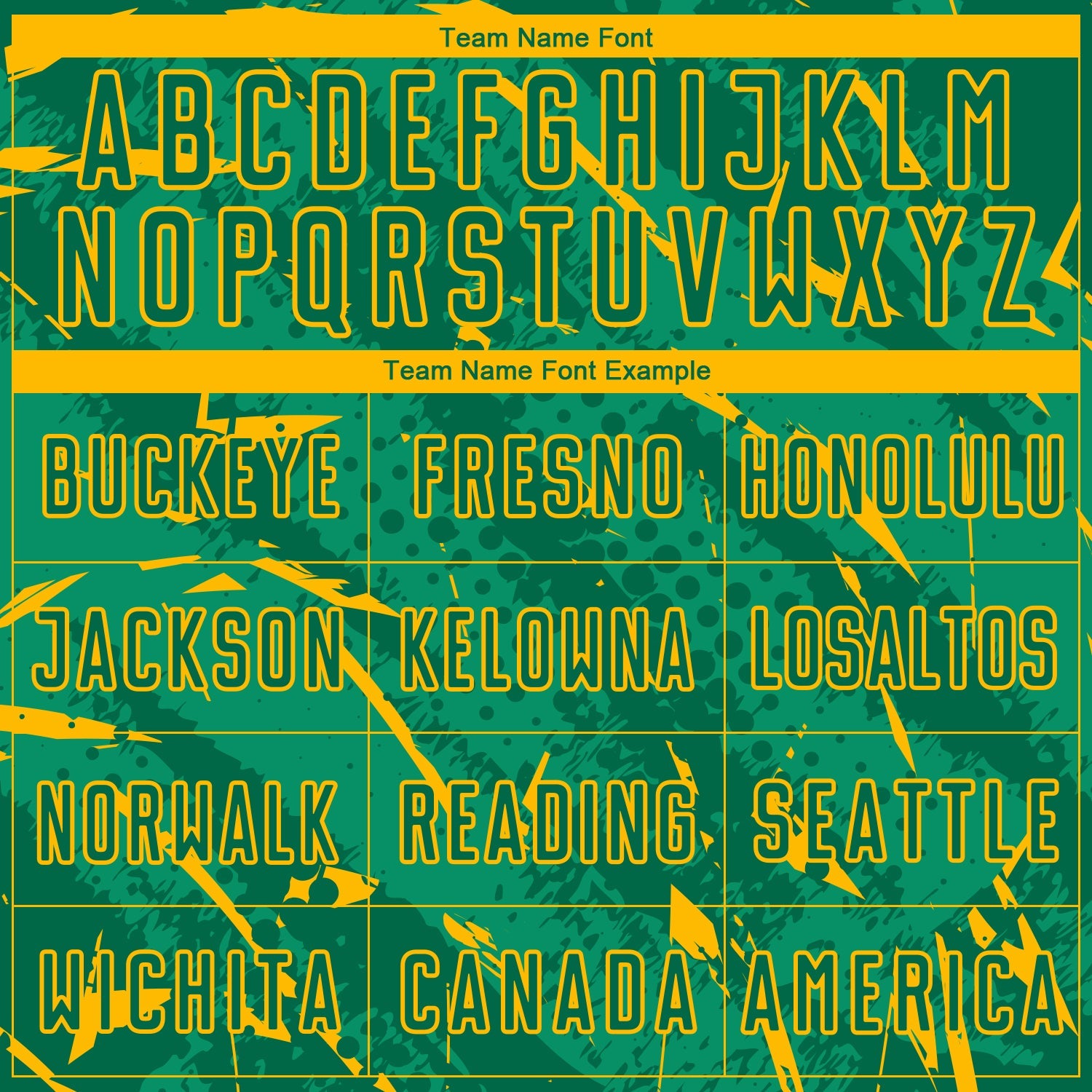 Custom Kelly Green-Gold Brush Stroke Slashes And Dot Grid Sublimation Soccer Uniform Jersey view 5