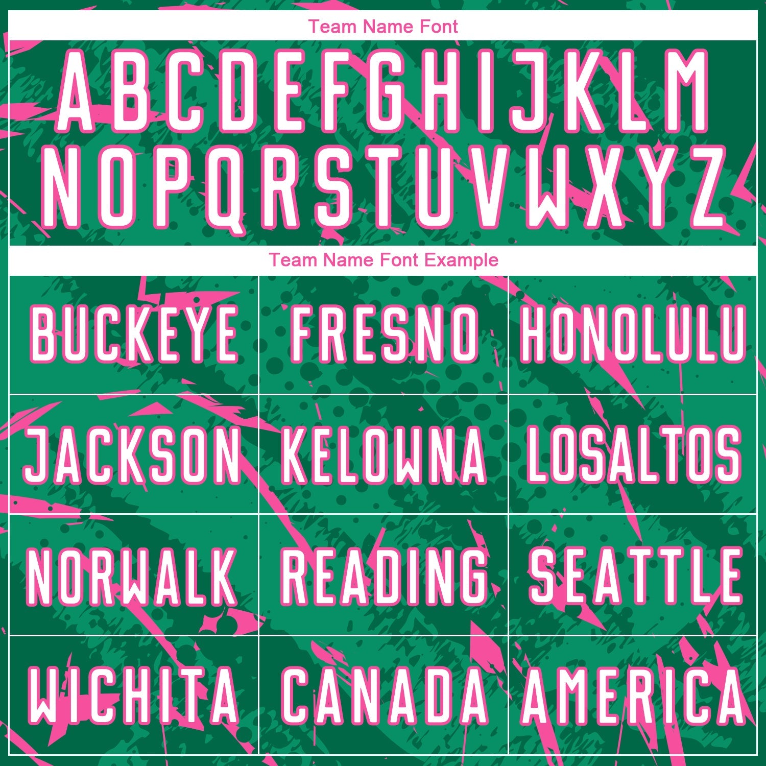 Custom Kelly Green White-Pink Brush Stroke Slashes And Dot Grid Sublimation Soccer Uniform Jersey view 5
