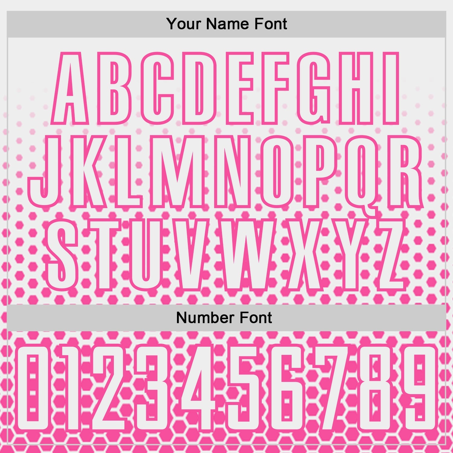 Custom White-Pink Geometric Hexagonal Dot Gradient Sublimation Soccer Uniform Jersey view 6