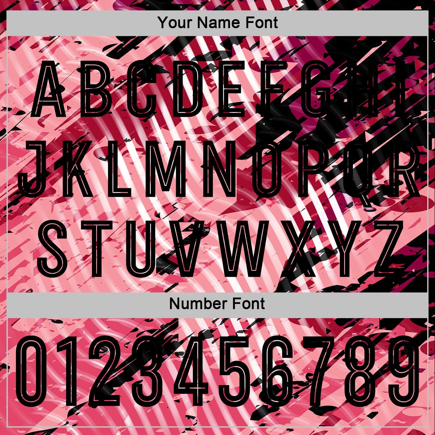 Custom Light Pink-Black Abstract Swirl Wave Grunge Splatter Sublimation Soccer Uniform Jersey view 6