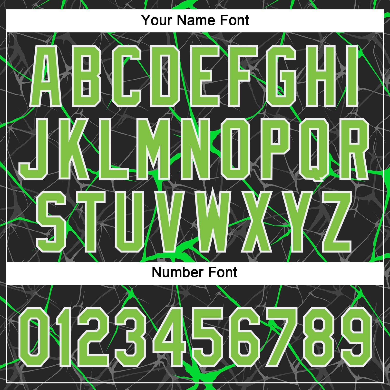 Custom Black Neon Green-Kelly Green 3D Pattern Two-Button Unisex Softball Jersey view 5