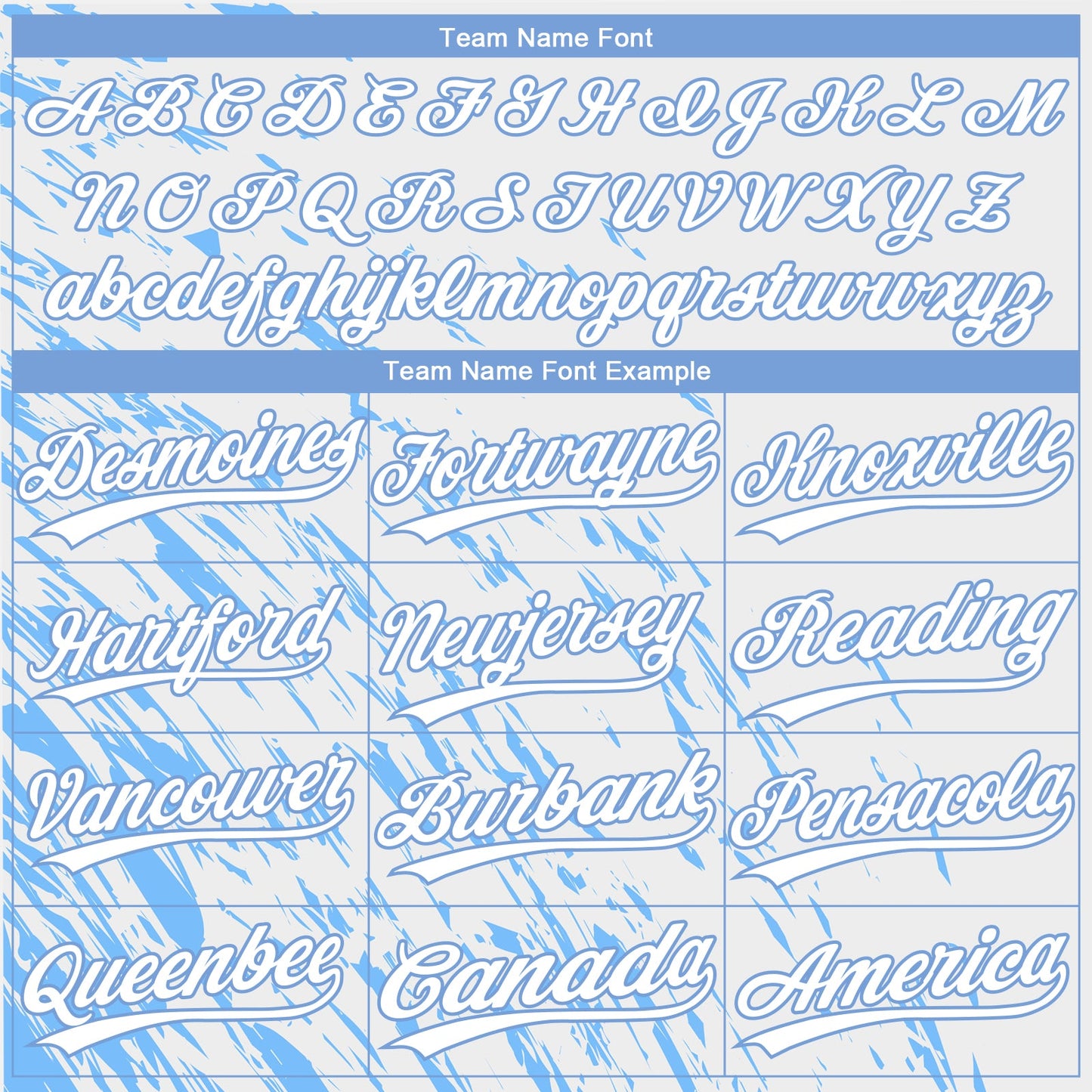 Custom White White-Light Blue 3D Pattern Two-Button Unisex Softball Jersey view 4