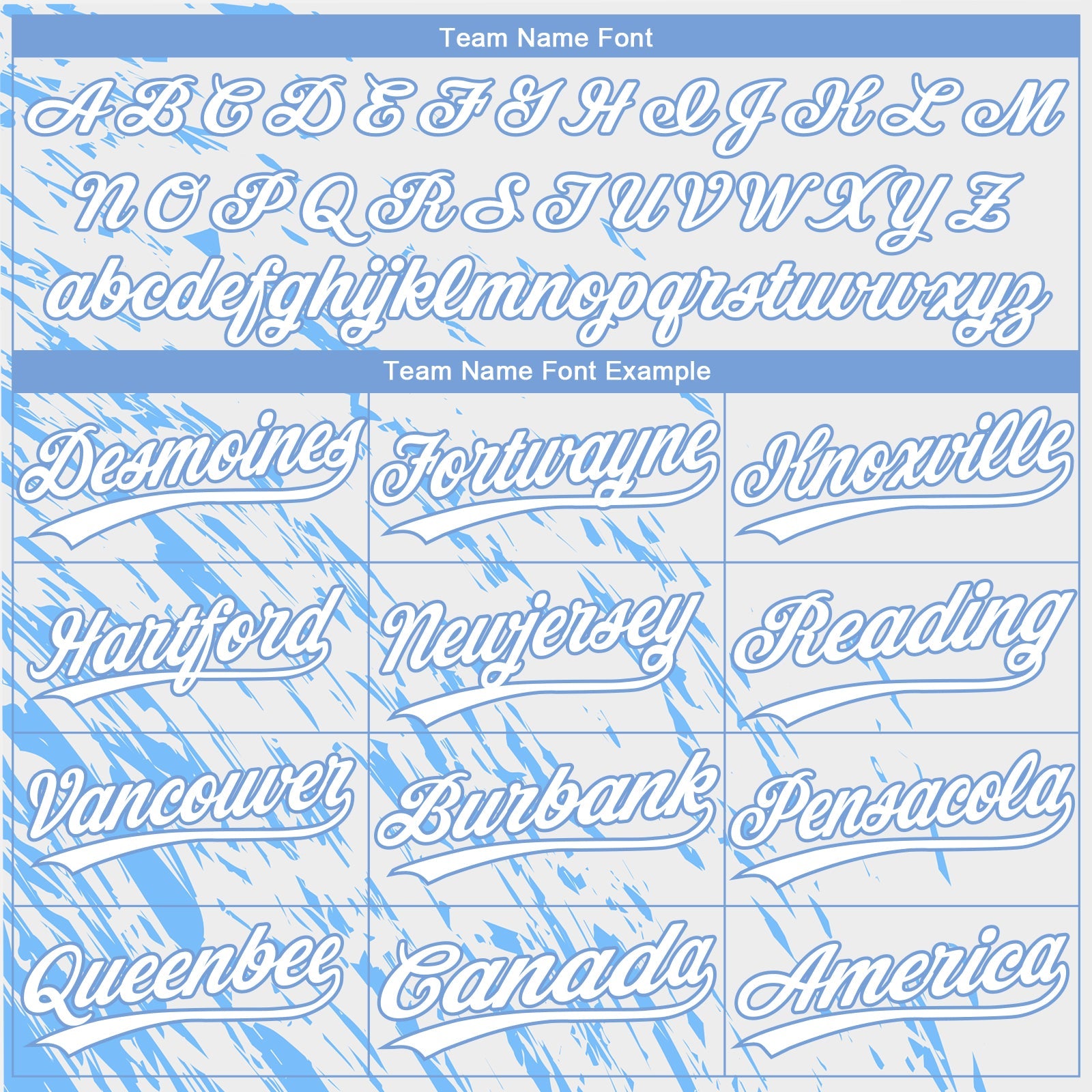 Custom White White-Light Blue 3D Pattern Two-Button Unisex Softball Jersey view 4