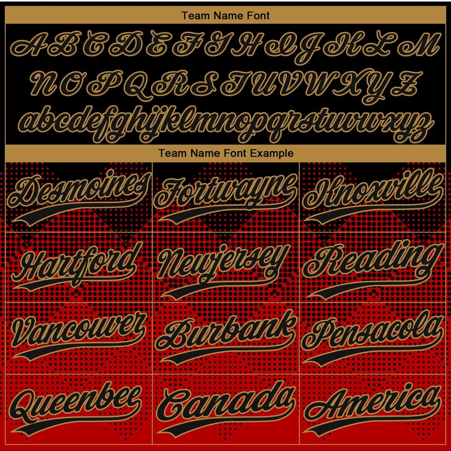 Custom Red Black-Old Gold 3D Pattern Gradient Square Shapes Two-Button Unisex Softball Jersey view 4