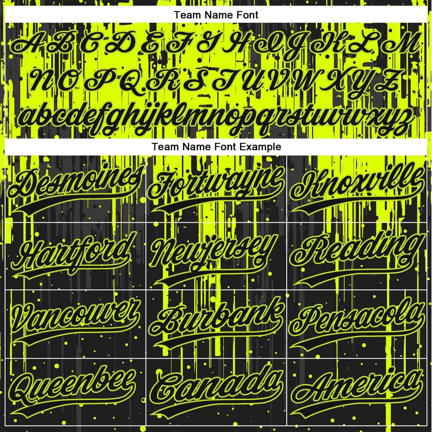 Custom Black Black-Neon Green 3D Pattern Two-Button Unisex Softball Jersey view 4