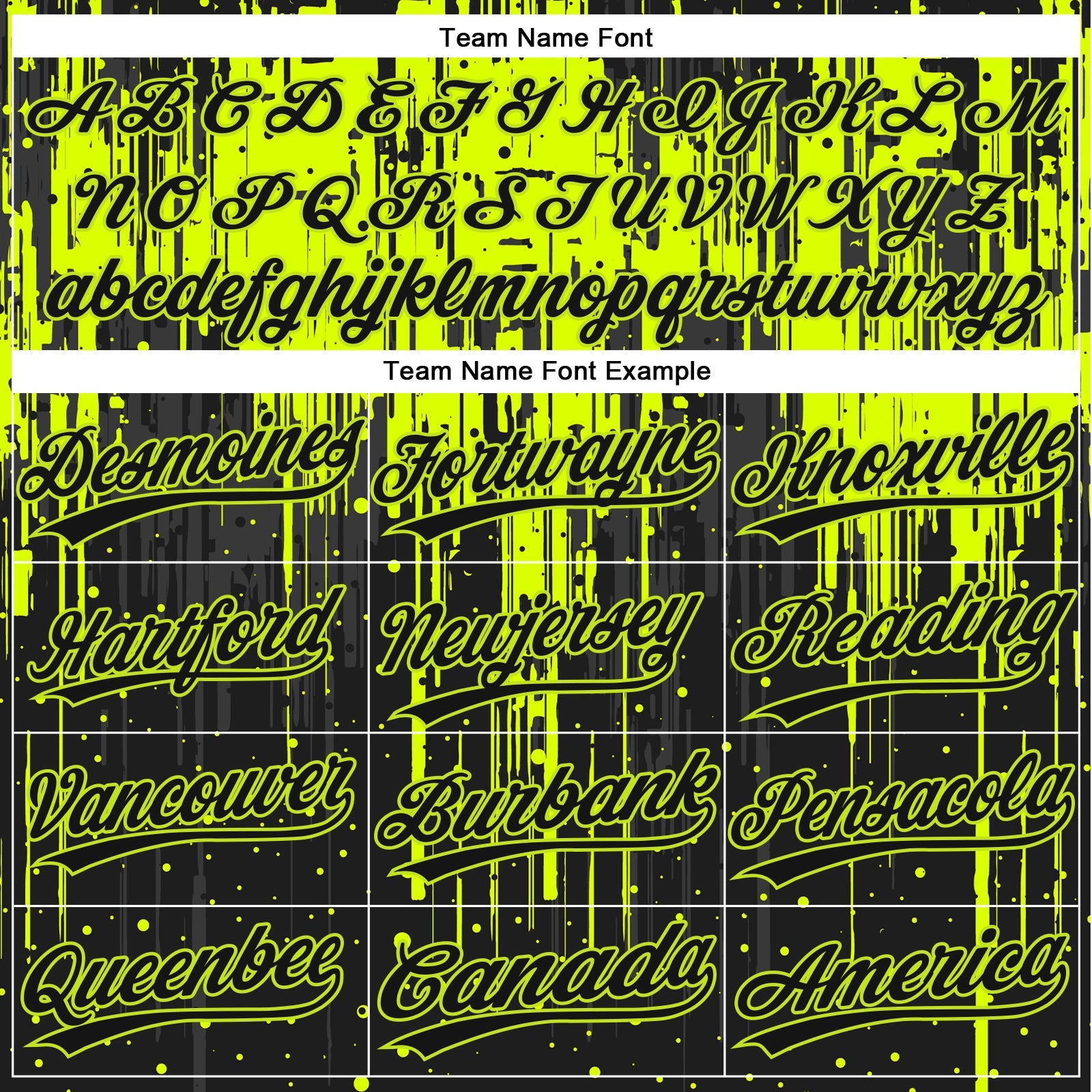 Custom Black Black-Neon Green 3D Pattern Two-Button Unisex Softball Jersey view 4