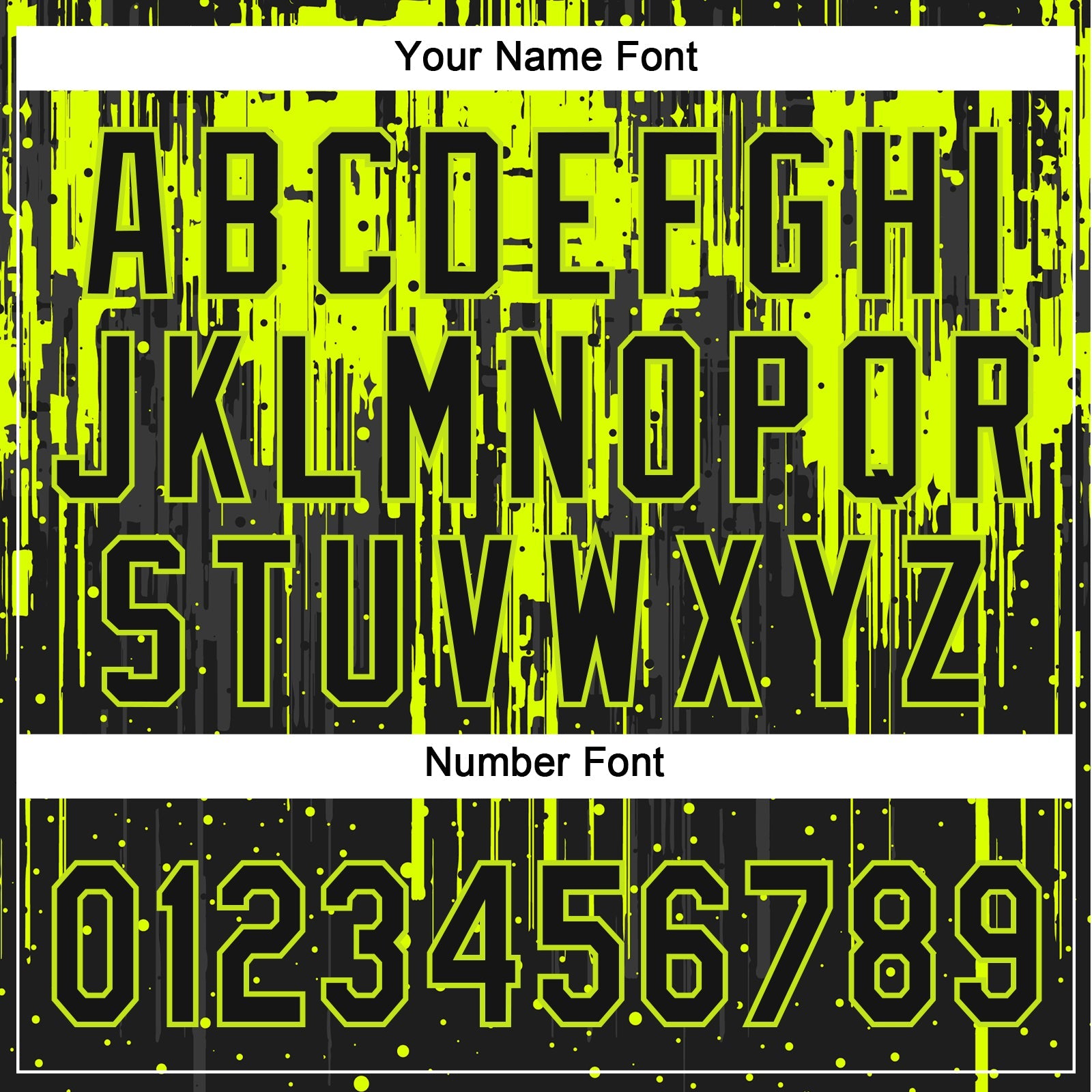 Custom Black Black-Neon Green 3D Pattern Two-Button Unisex Softball Jersey view 5