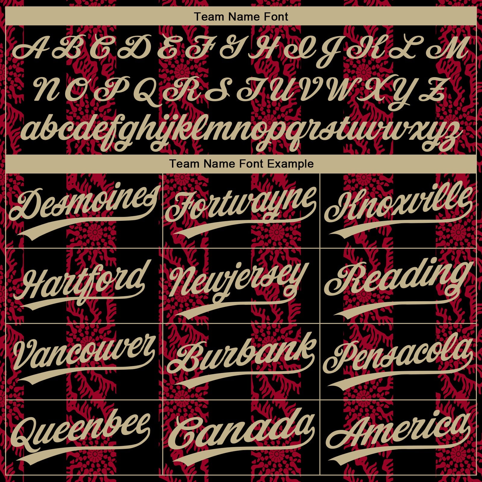 Custom Black Vegas Gold-Red 3D Pattern Two-Button Unisex Softball Jersey view 4