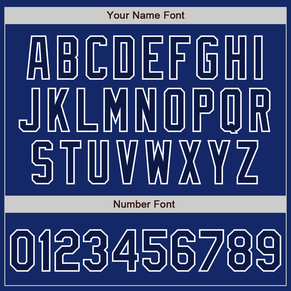 Custom Royal Navy-White Two-Button Unisex Softball Jersey view 5
