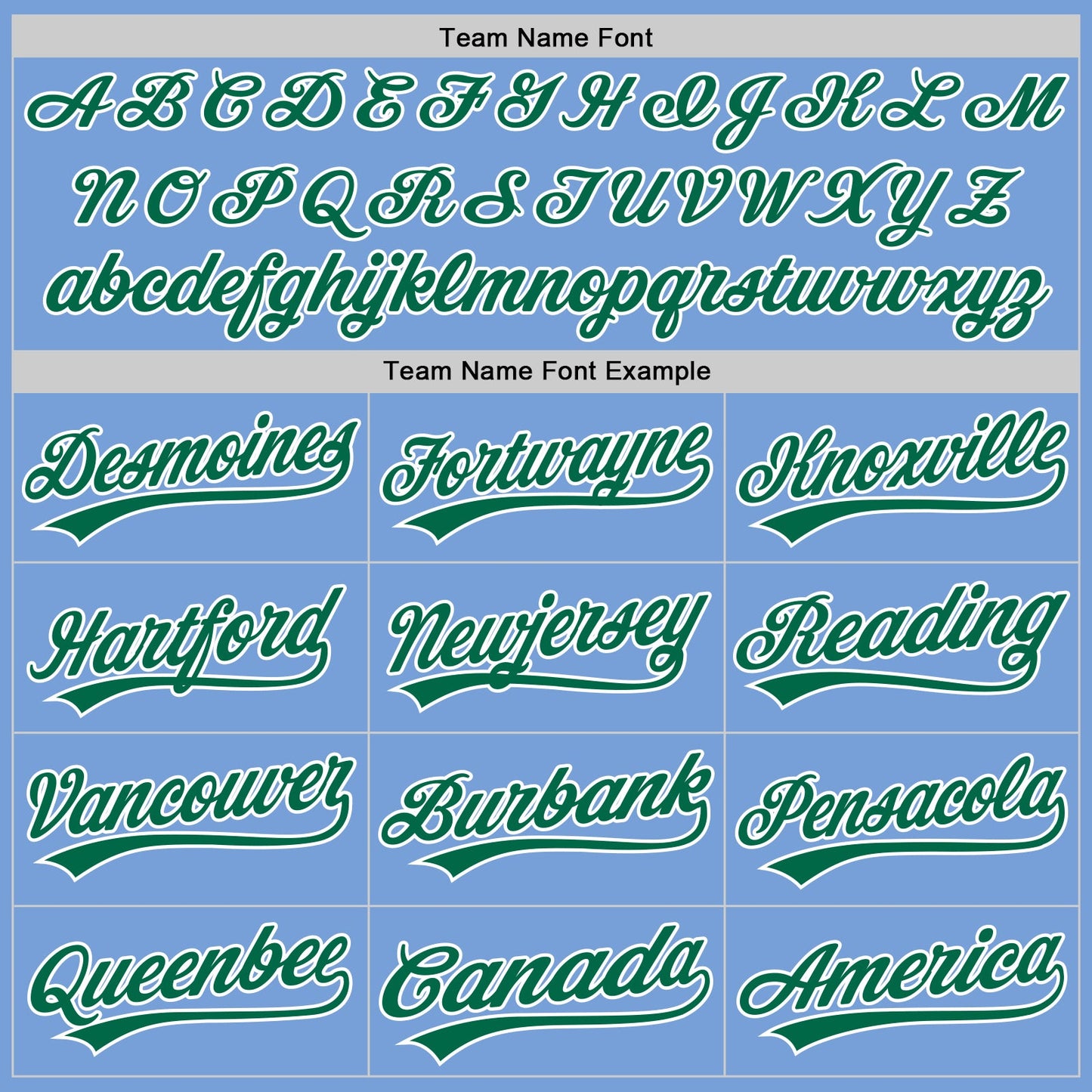 Custom Light Blue Kelly Green-White Two-Button Unisex Softball Jersey view 4