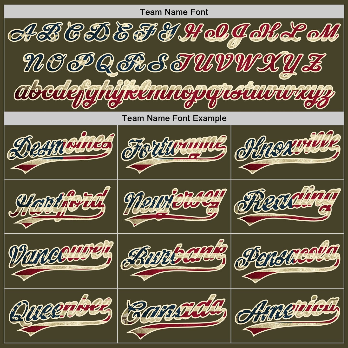 Custom Olive Vintage USA Flag-Cream Salute To Service Two-Button Unisex Softball Jersey view 4
