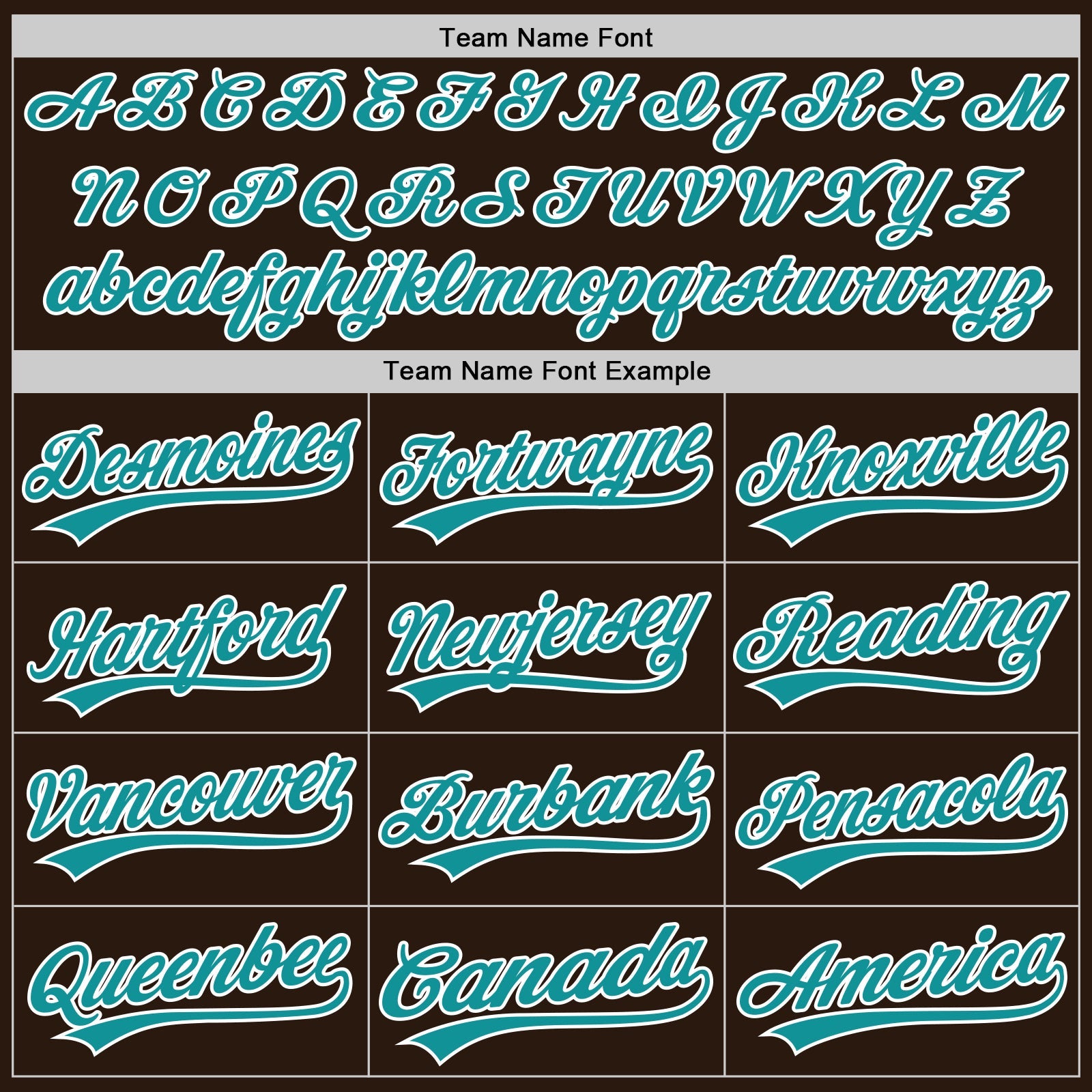Custom Brown Teal-White Two-Button Unisex Softball Jersey view 4