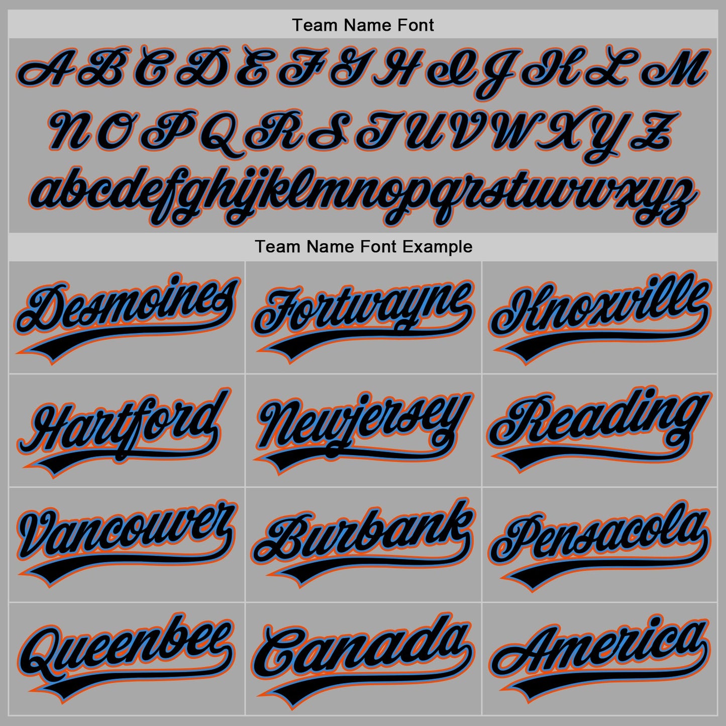 Custom Gray Black Powder Blue-Orange Two-Button Unisex Softball Jersey view 4