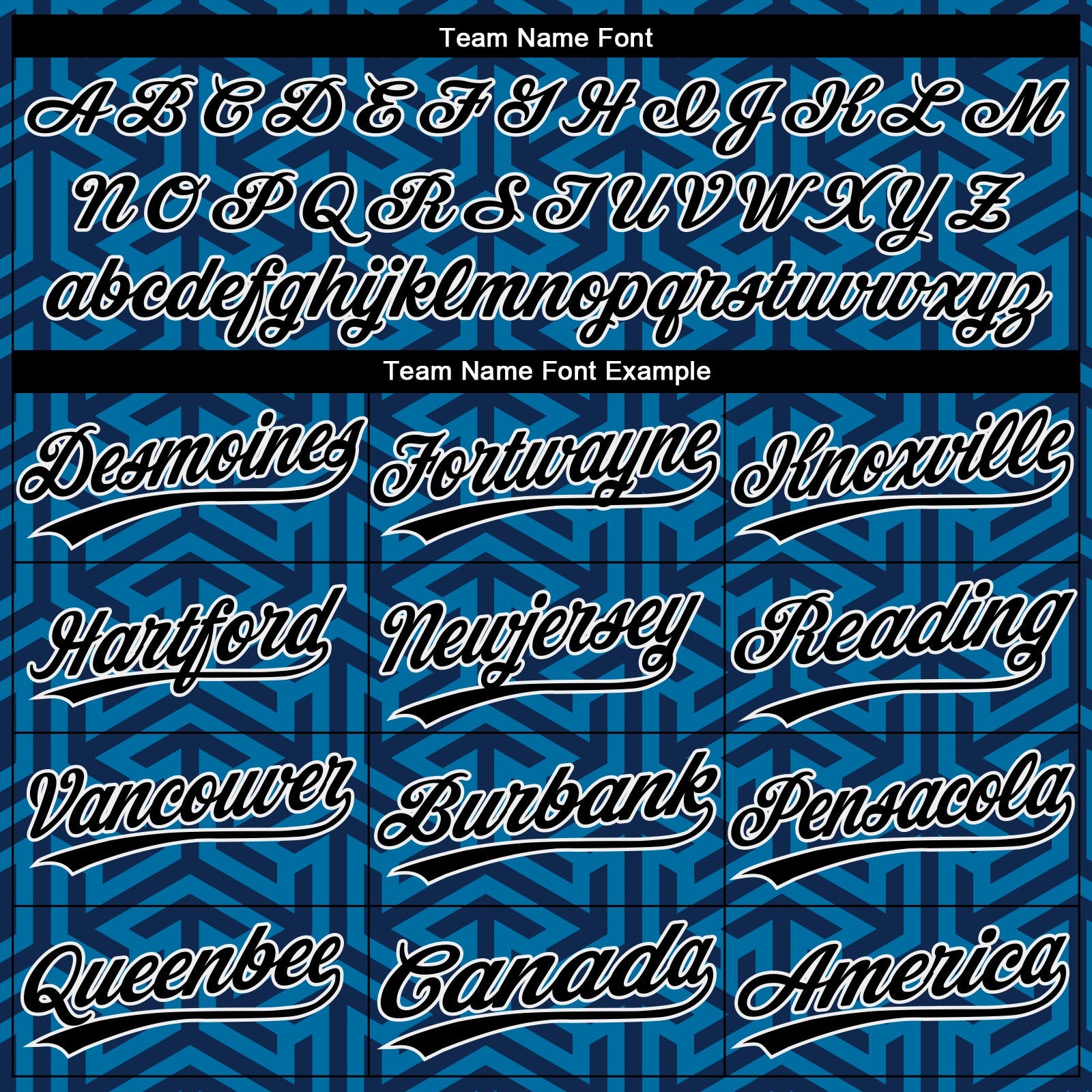 Custom Blue Black-White 3D Pattern Two-Button Unisex Softball Jersey view 4