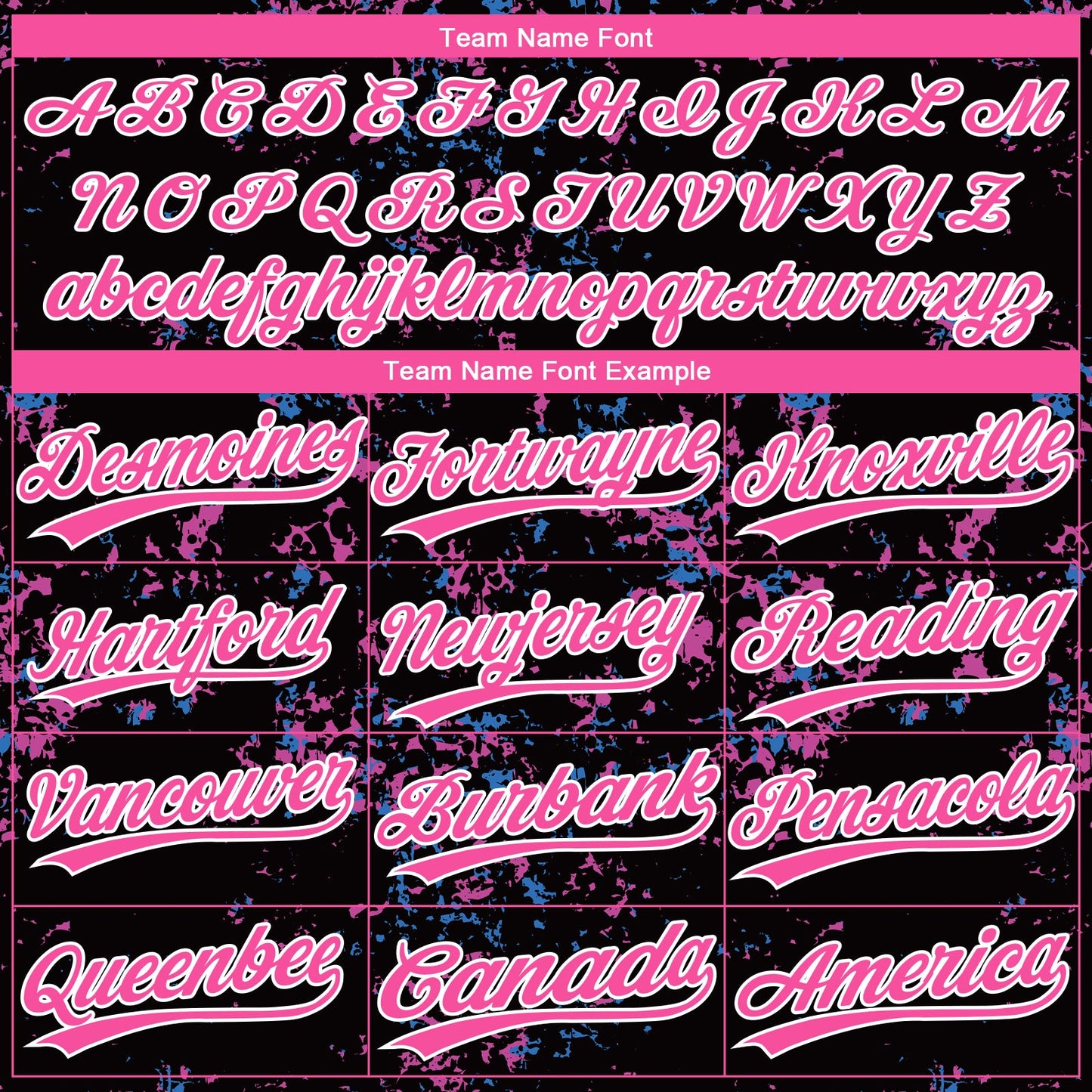 Custom Black Pink-White 3D Pattern Two-Button Unisex Softball Jersey view 4