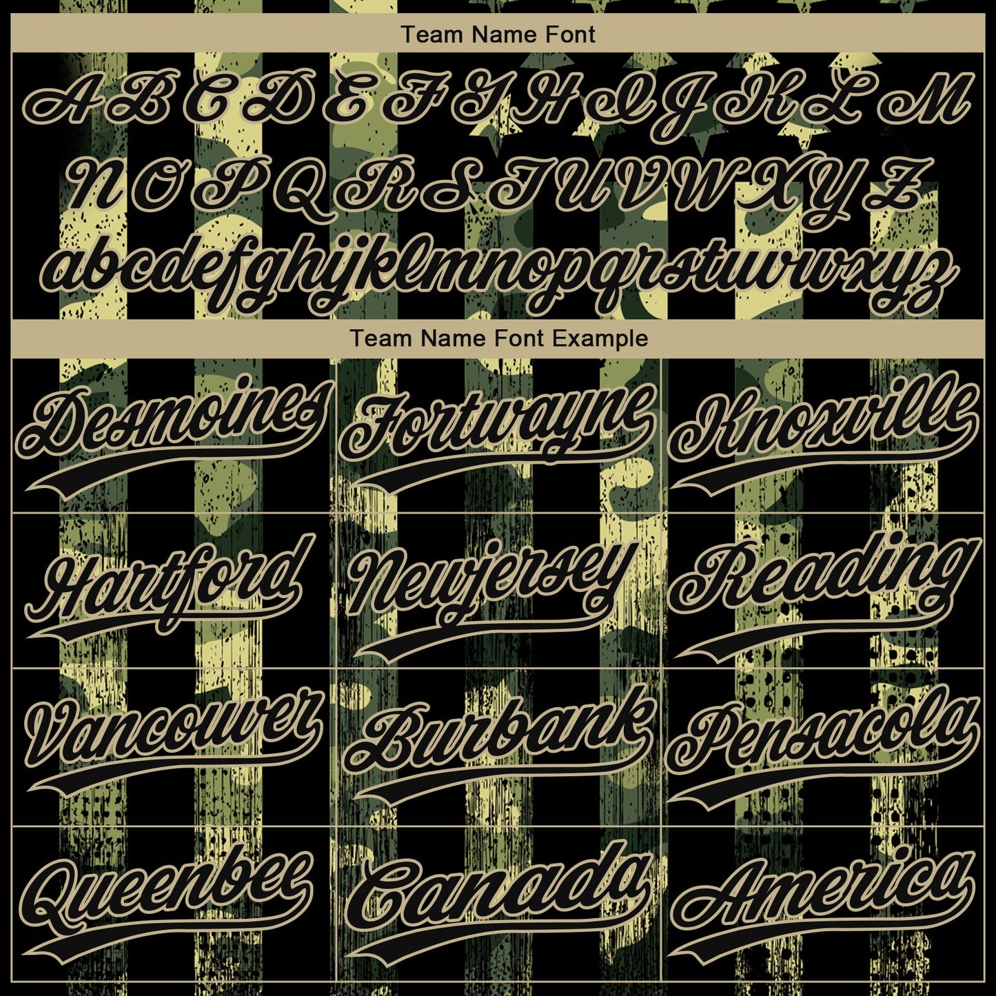 Custom Camo Black-Old Gold 3D American Flag Salute To Service Two-Button Unisex Softball Jersey view 4