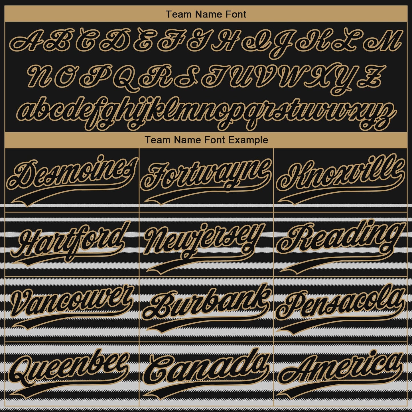 Custom Black Black-Old Gold 3D Pattern Two-Button Unisex Softball Jersey view 4