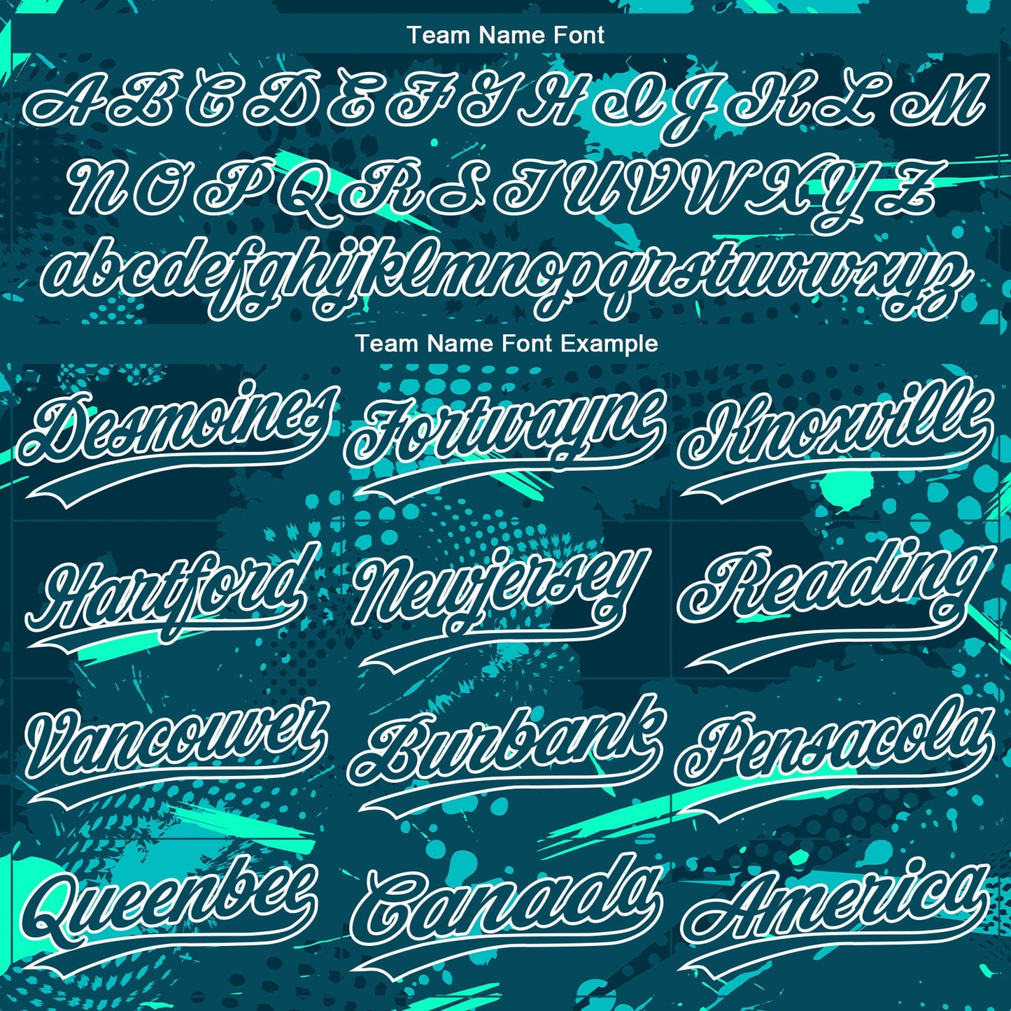 Custom Green Midnight Green-Teal 3D Pattern Two-Button Unisex Softball Jersey view 4