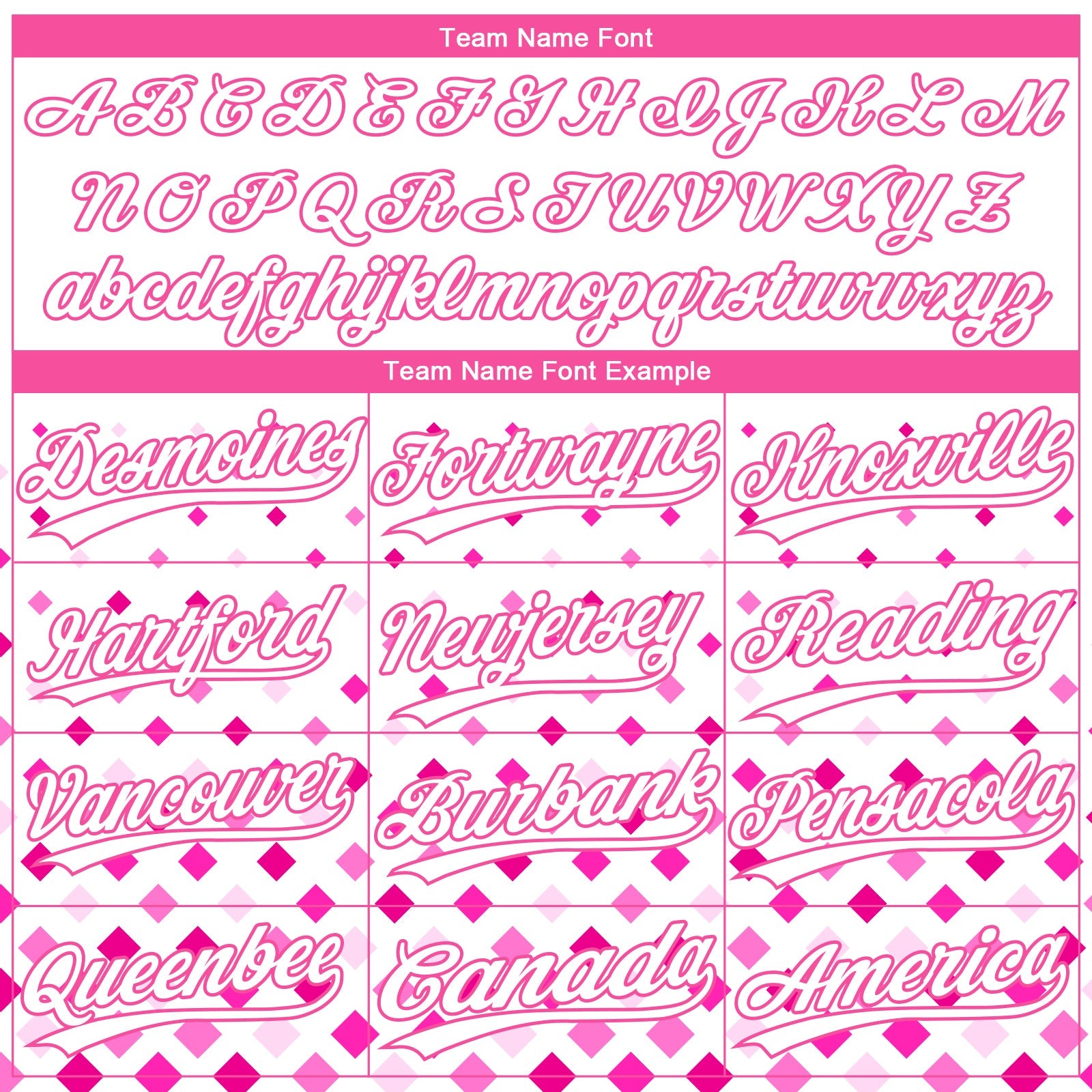 Custom Pink White 3D Pattern Two-Button Unisex Softball Jersey view 4
