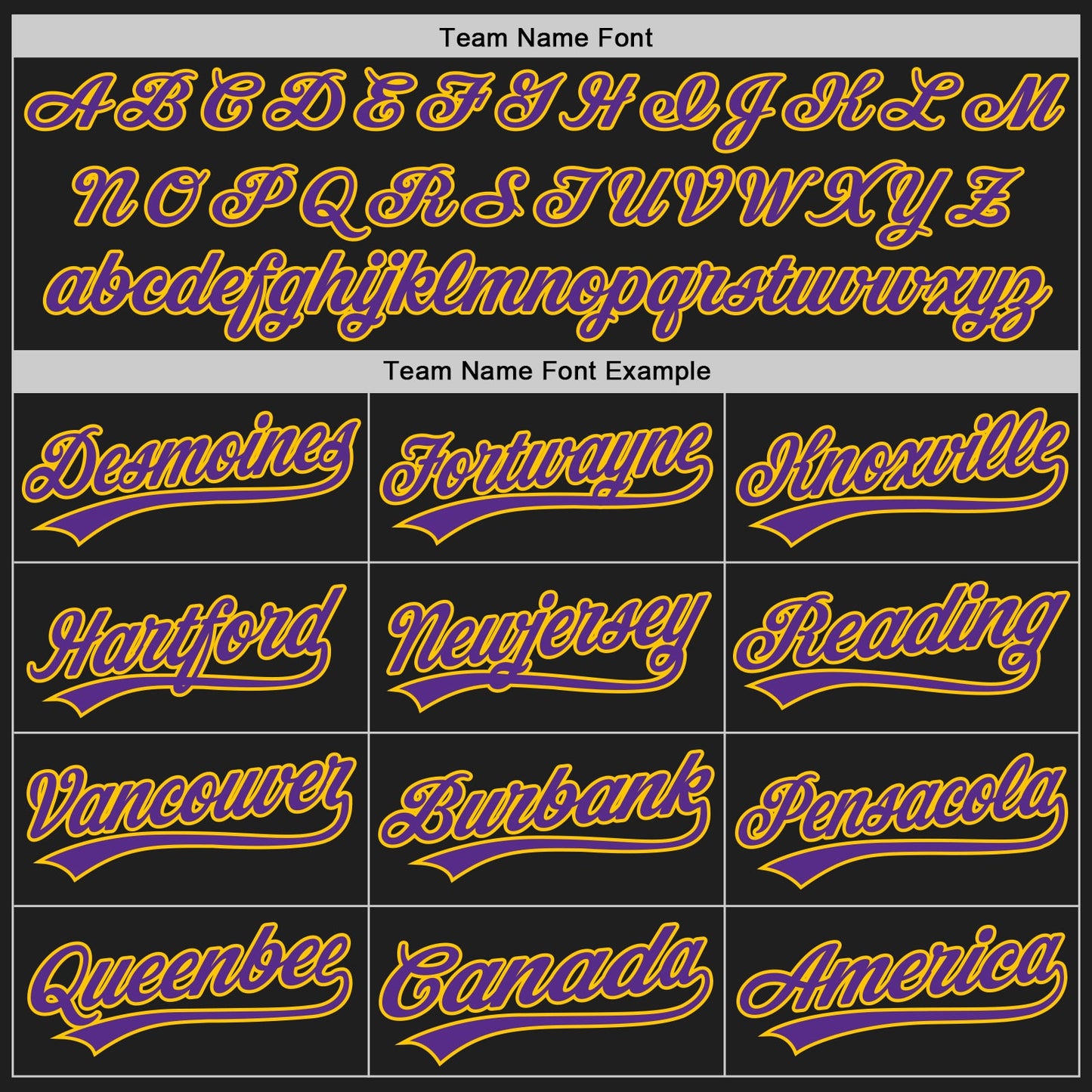 Custom Black Purple-Yellow Two-Button Unisex Softball Jersey view 4