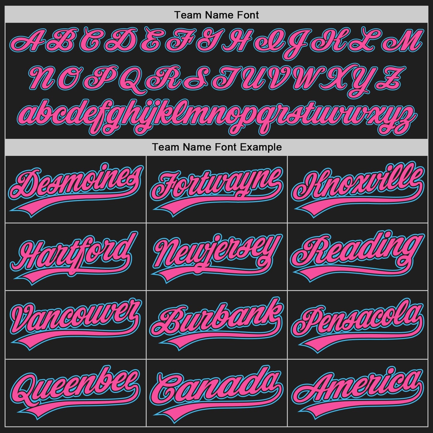 Custom Black Pink-Sky Blue Two-Button Unisex Softball Jersey view 5