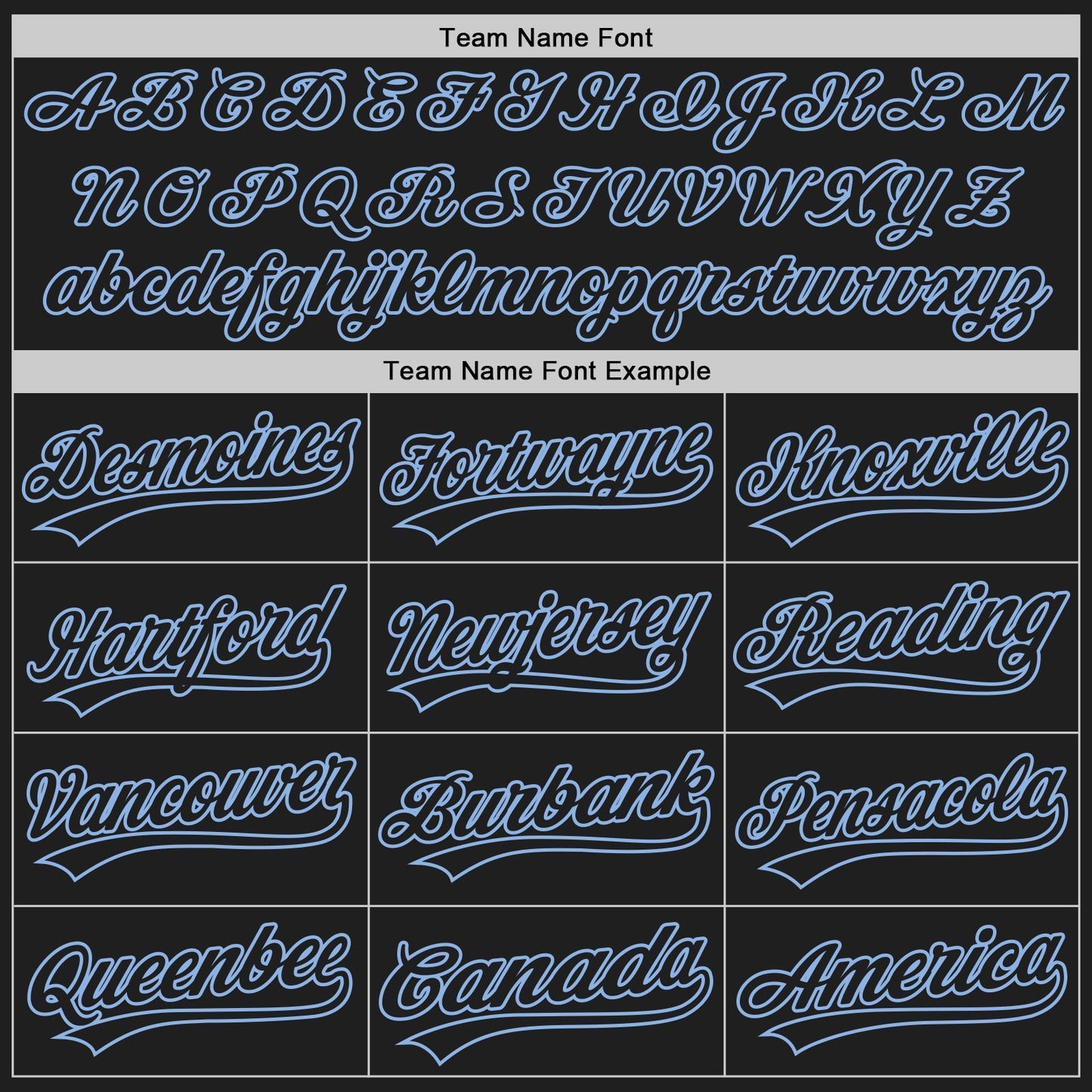 Custom Black Black-Light Blue Two-Button Unisex Softball Jersey view 4