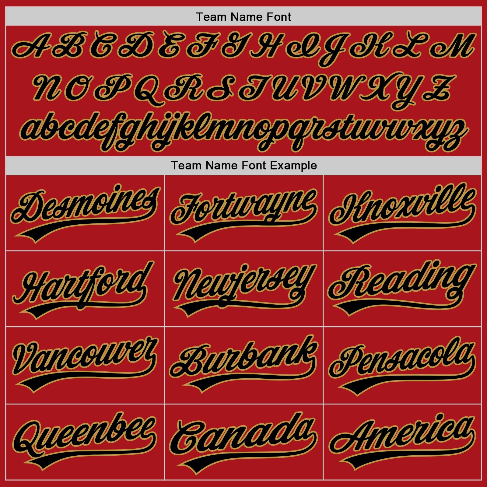 Custom Red Black-Old Gold Two-Button Unisex Softball Jersey view 4