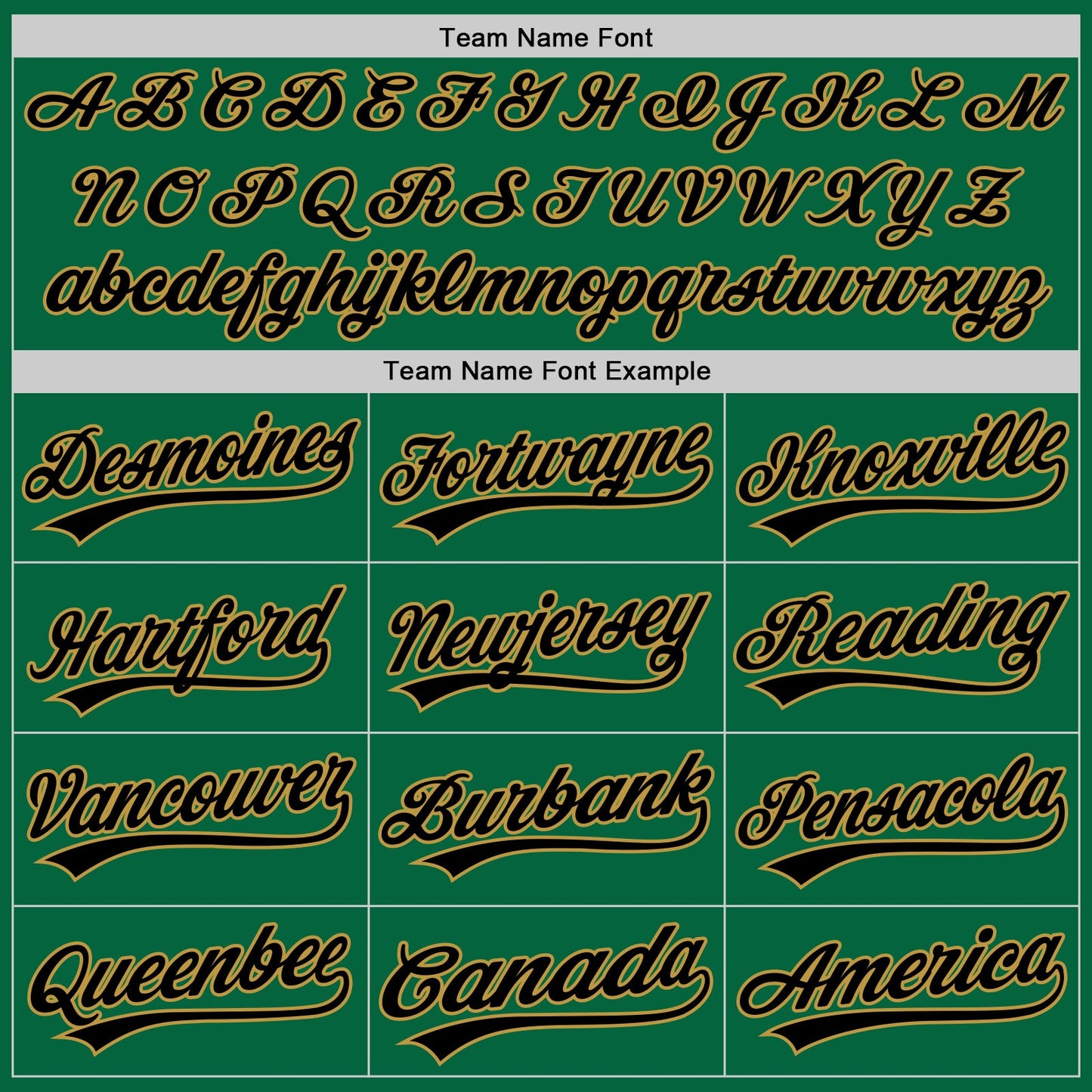 Custom Kelly Green Black-Old Gold Two-Button Unisex Softball Jersey view 4
