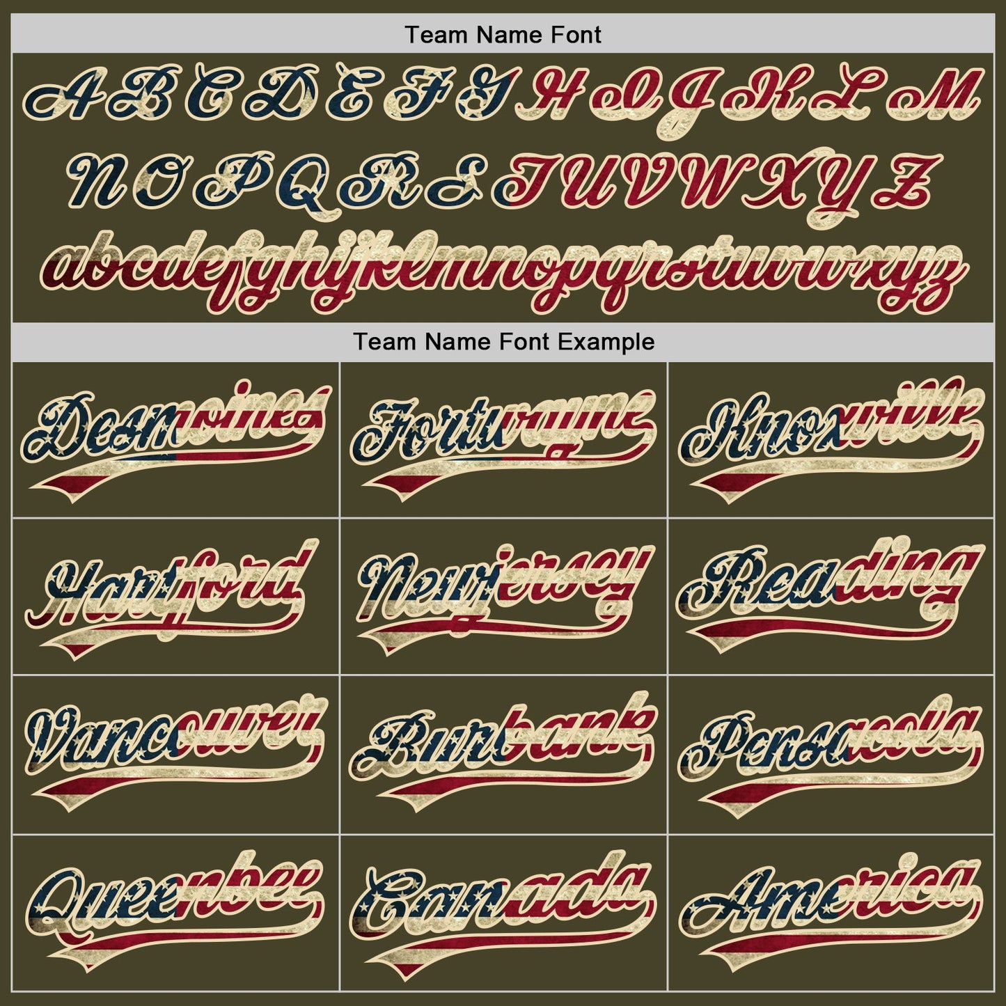 Custom Olive Vintage USA Flag-City Cream Salute To Service Two-Button Unisex Softball Jersey view 5
