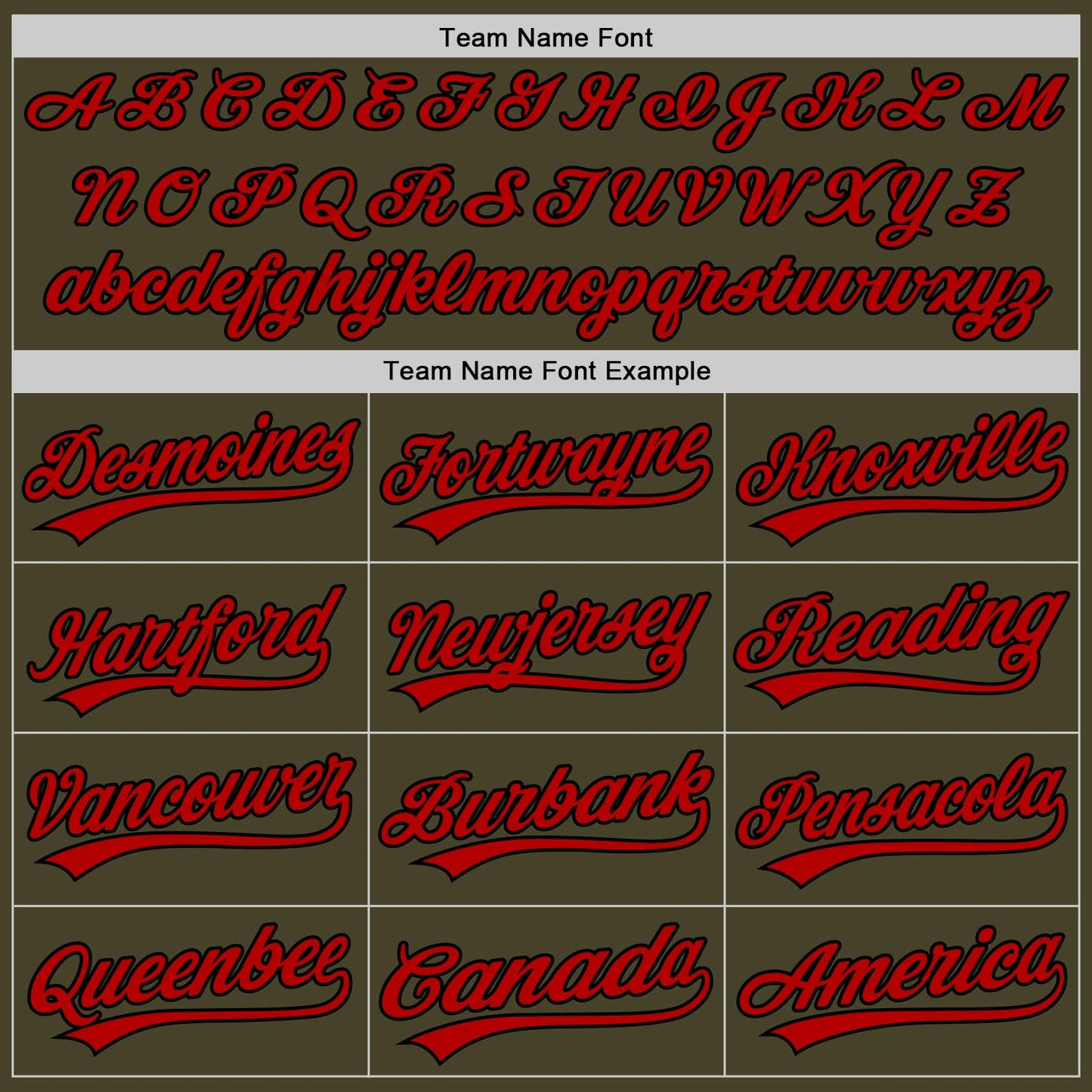 Custom Olive Red-Black Salute To Service Two-Button Unisex Softball Jersey view 4
