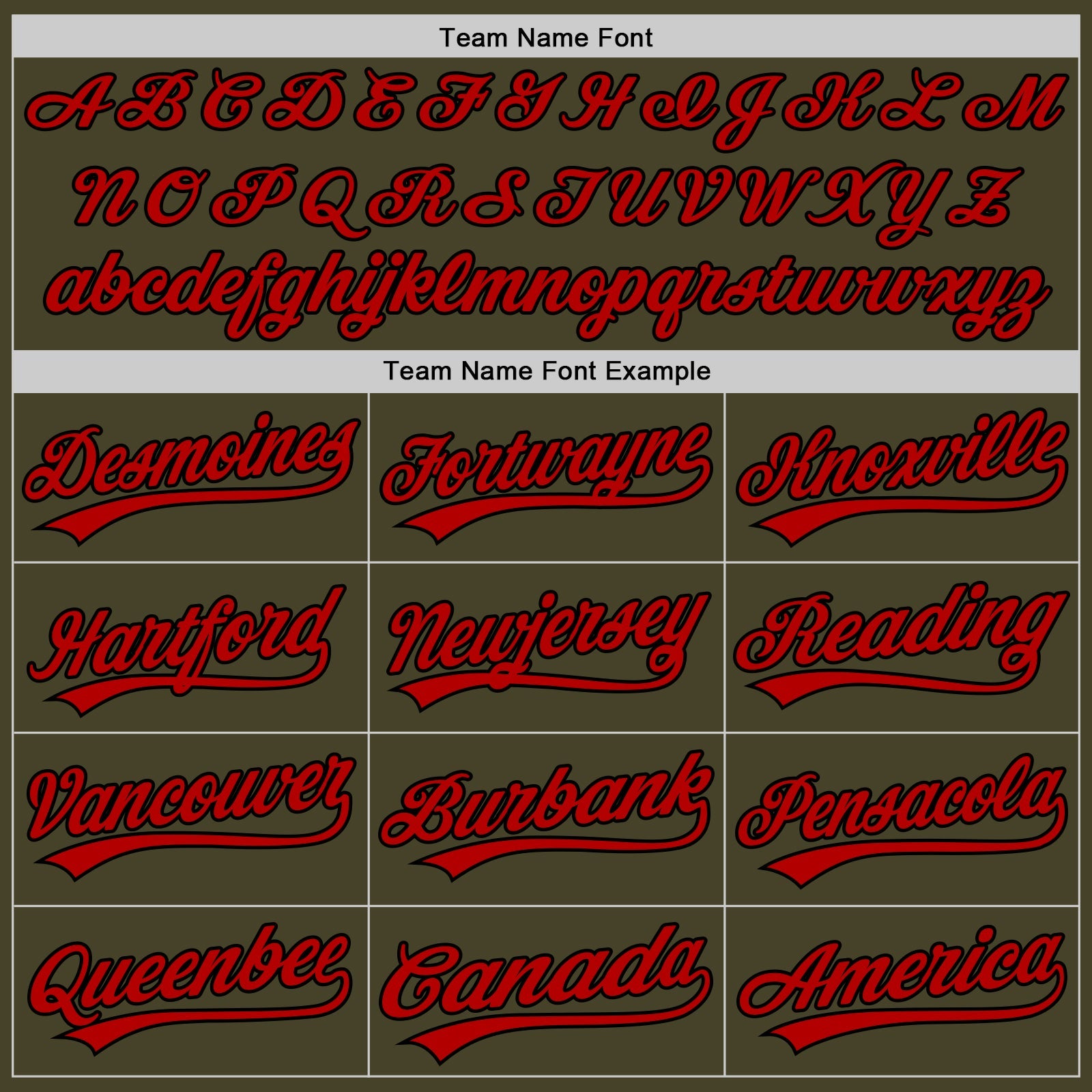 Custom Olive Red-Black Salute To Service Two-Button Unisex Softball Jersey view 4